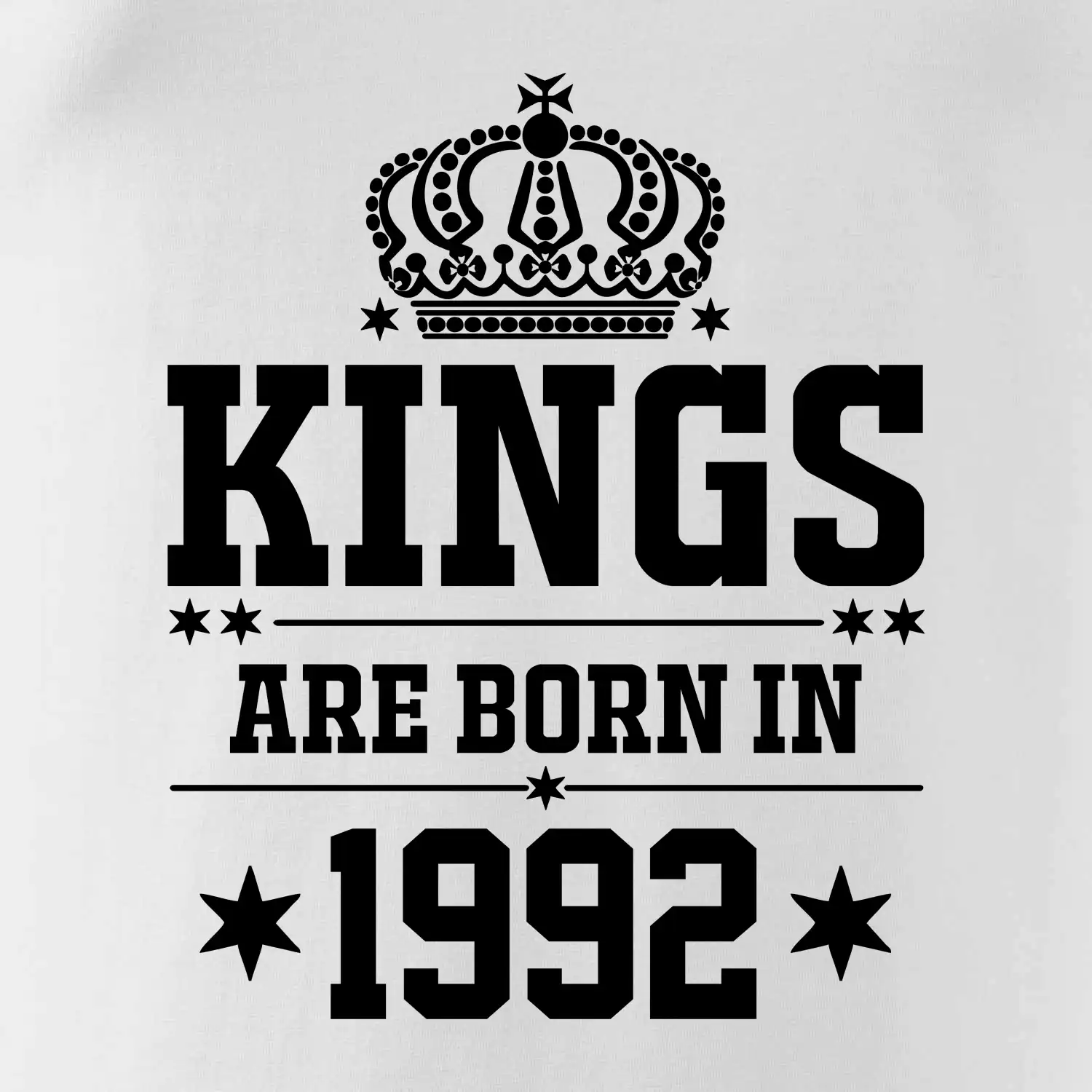 Kings are born in 1992