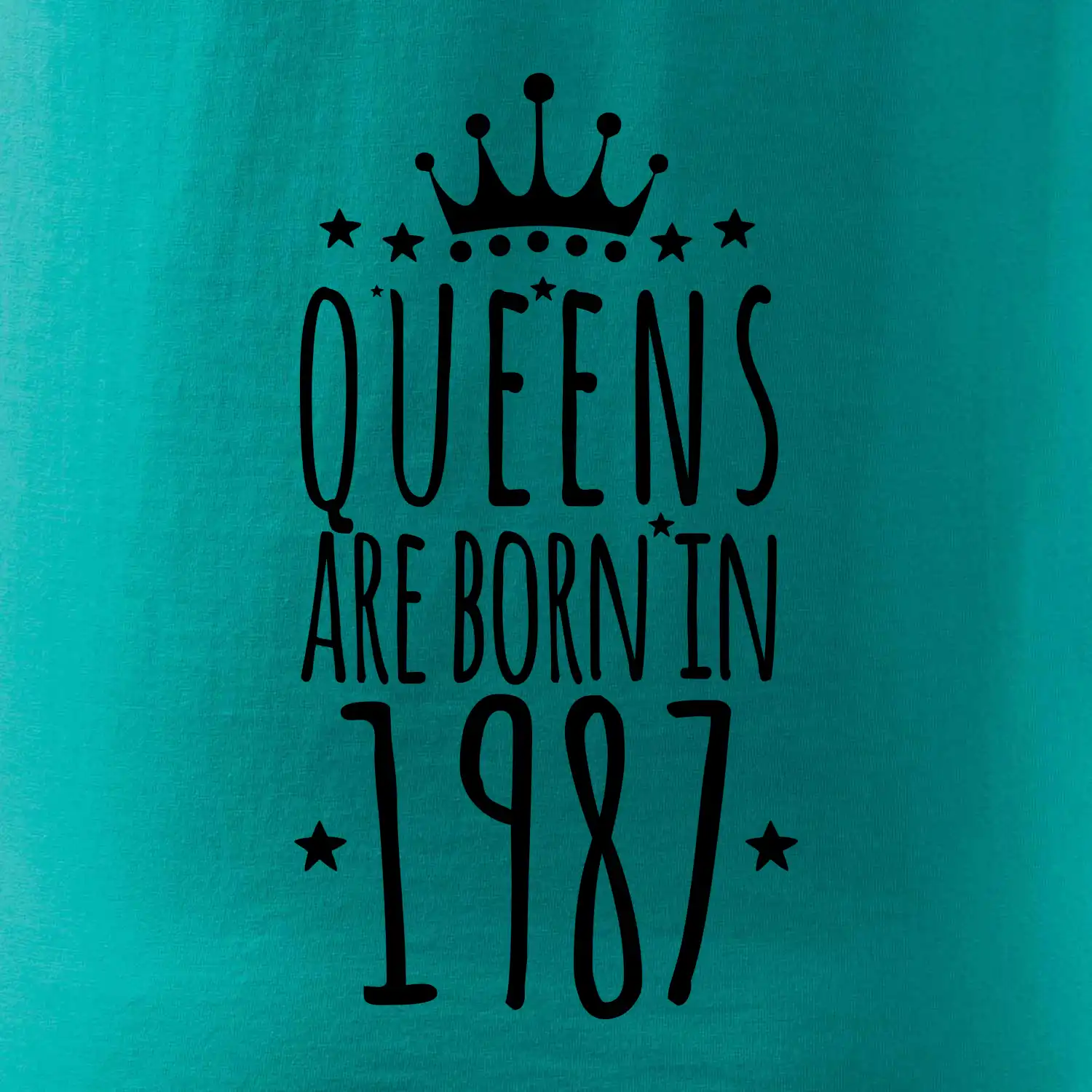 Queens are born in 1987