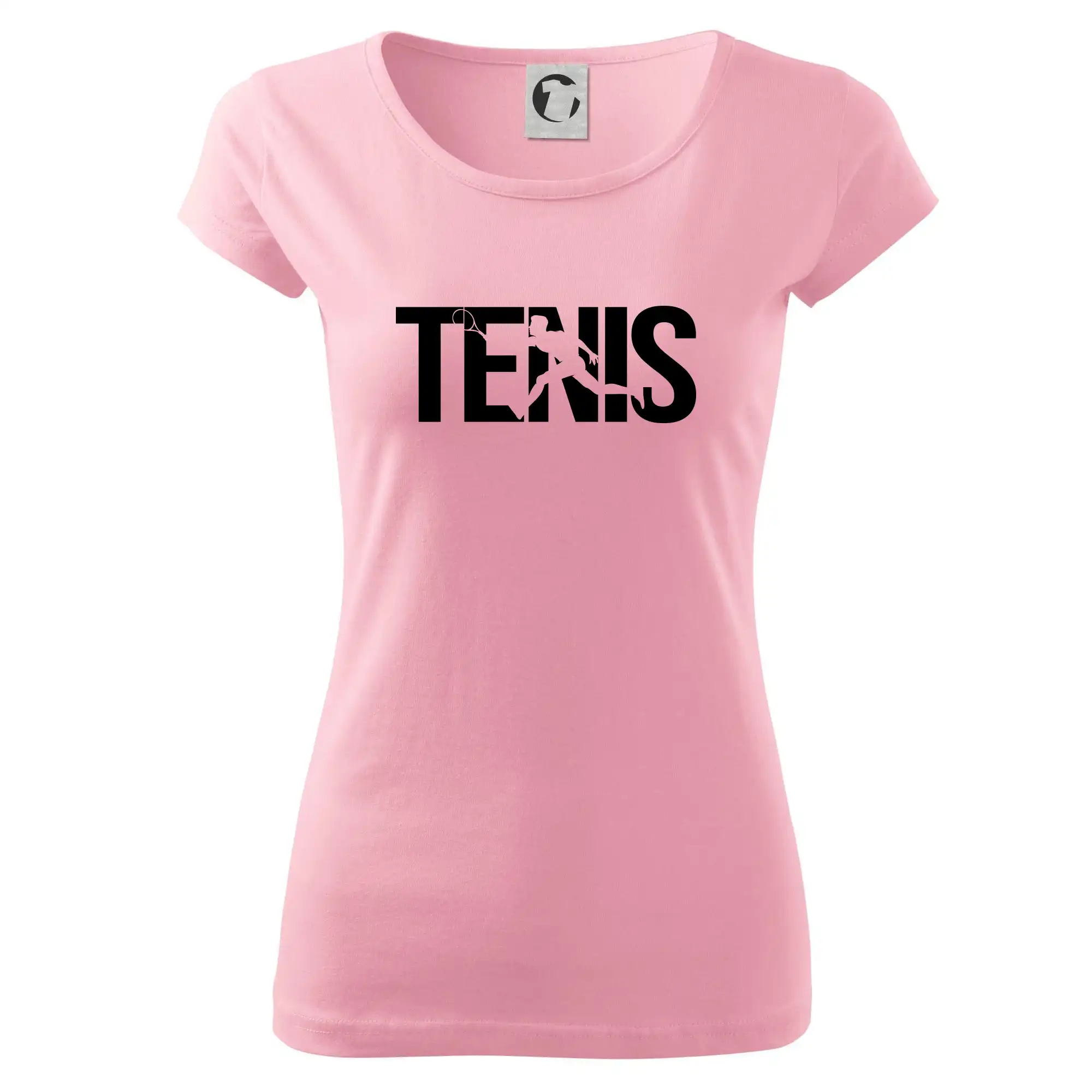 Tenis nápis silueta