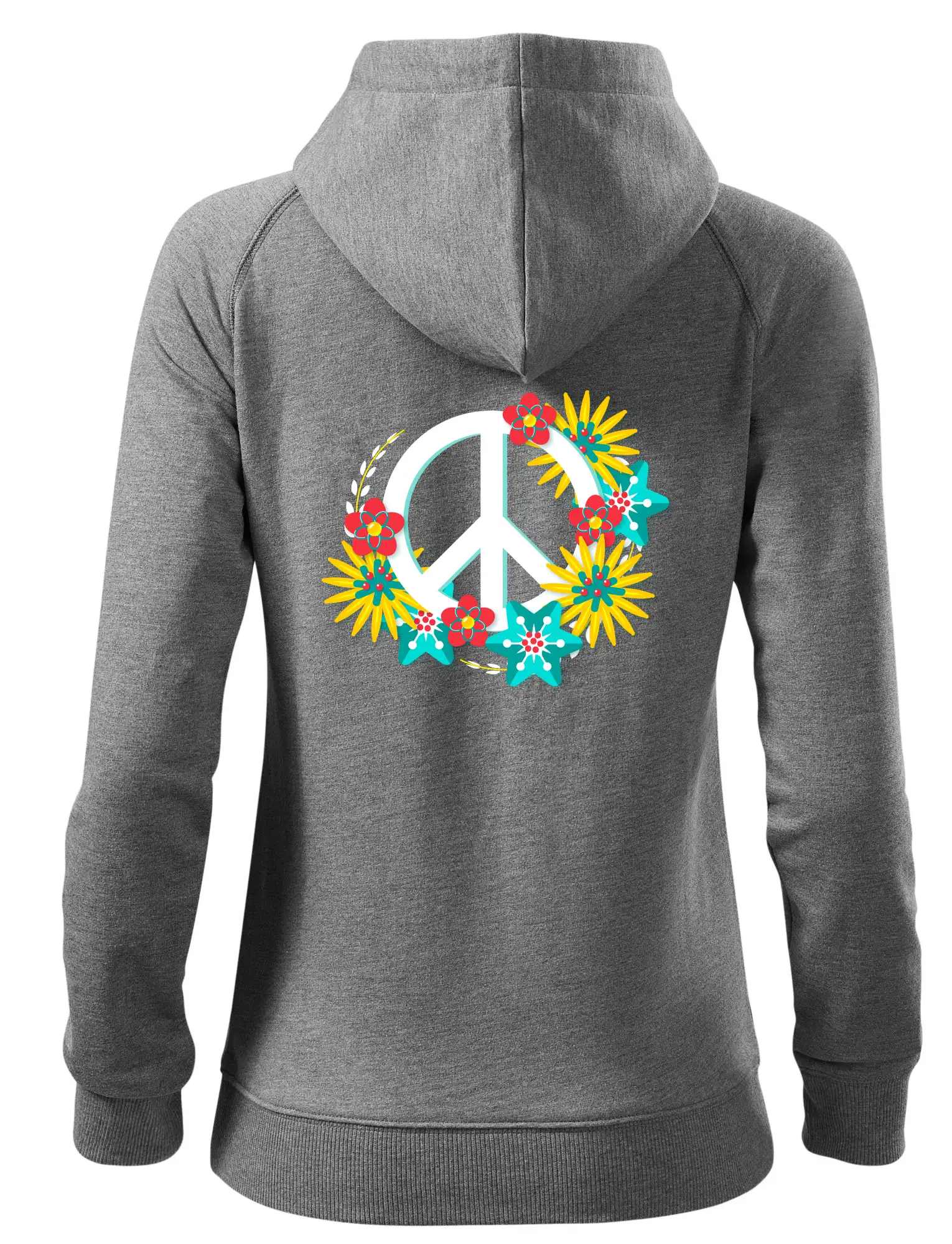 Peace symbol abstraktní