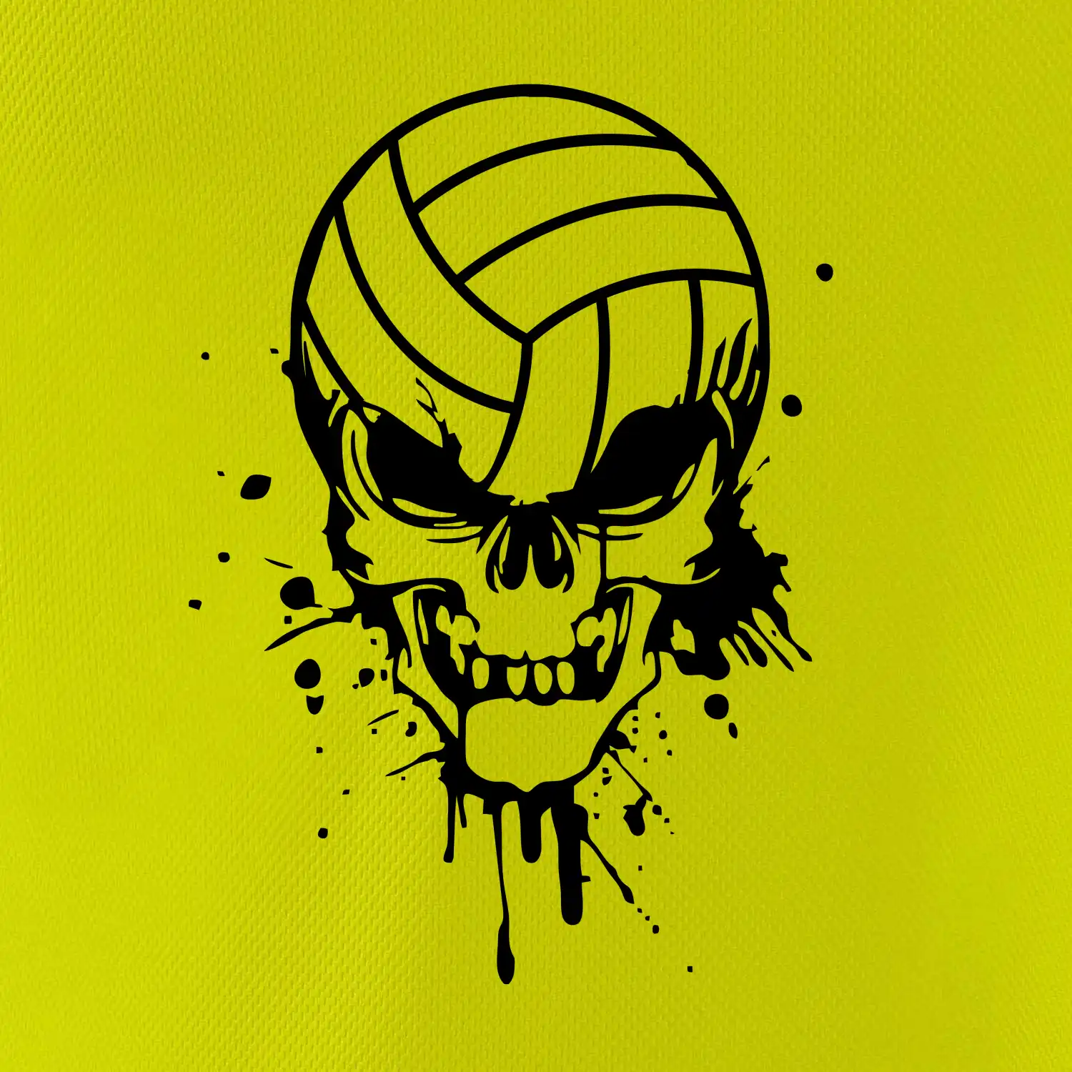 Volejbal lebka splash