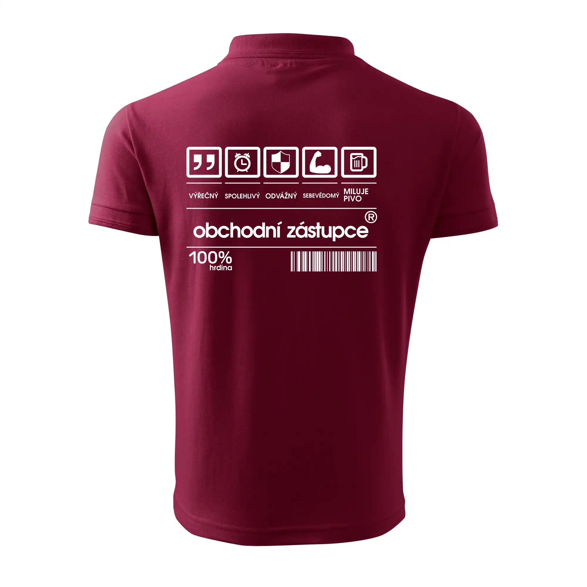 Čárový kód obchodní zástupce