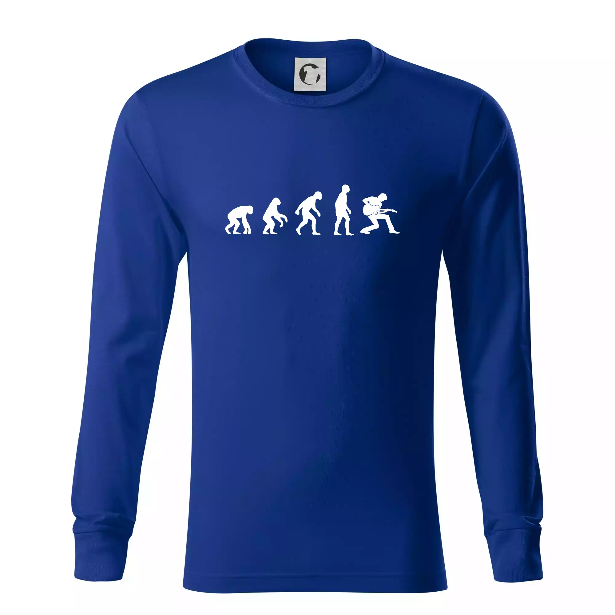 Evoluce kytarista - klečící