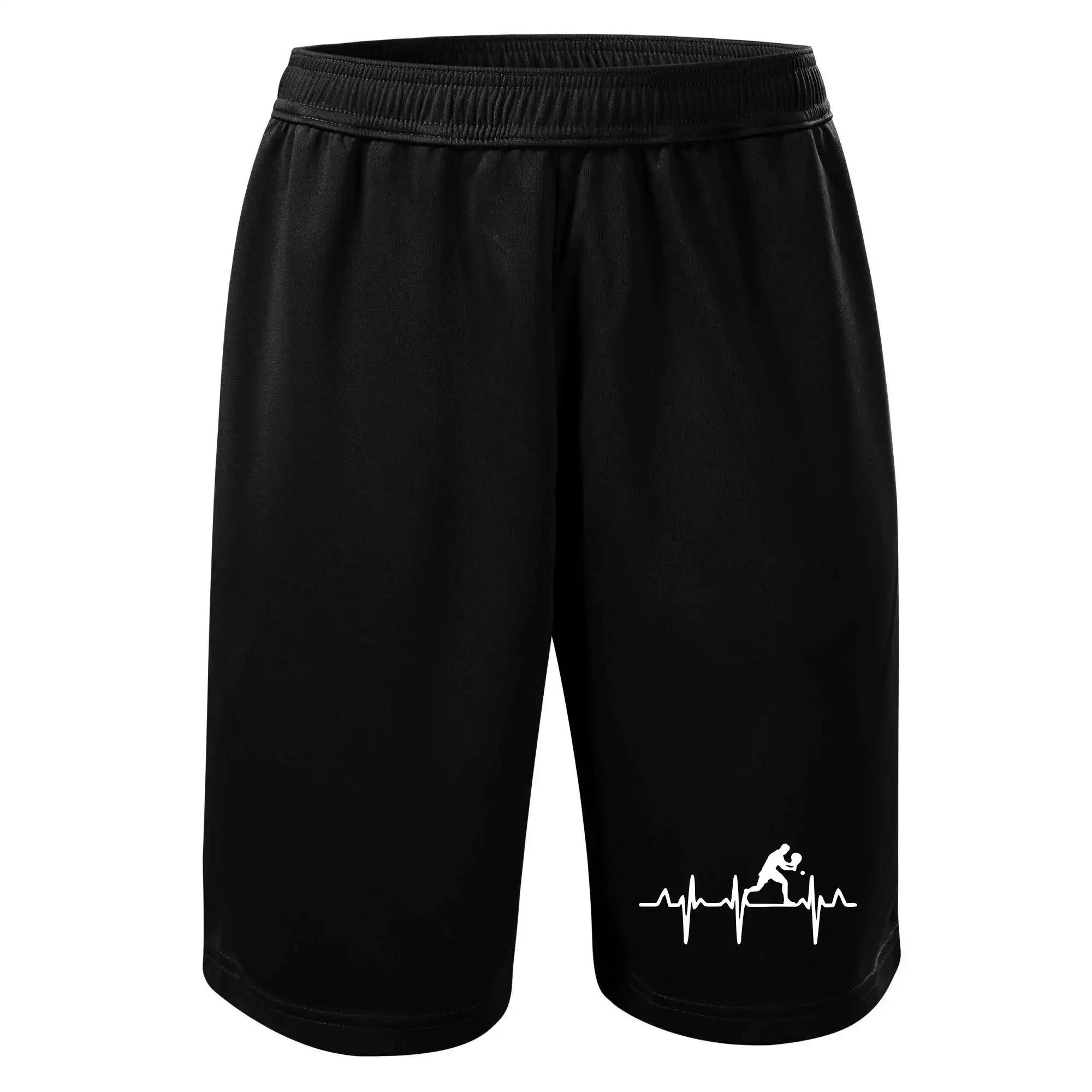 EKG stolní tenista stojící