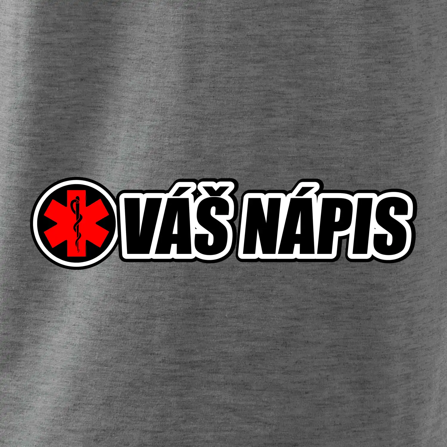Kulatý kříž - tvůj nápis