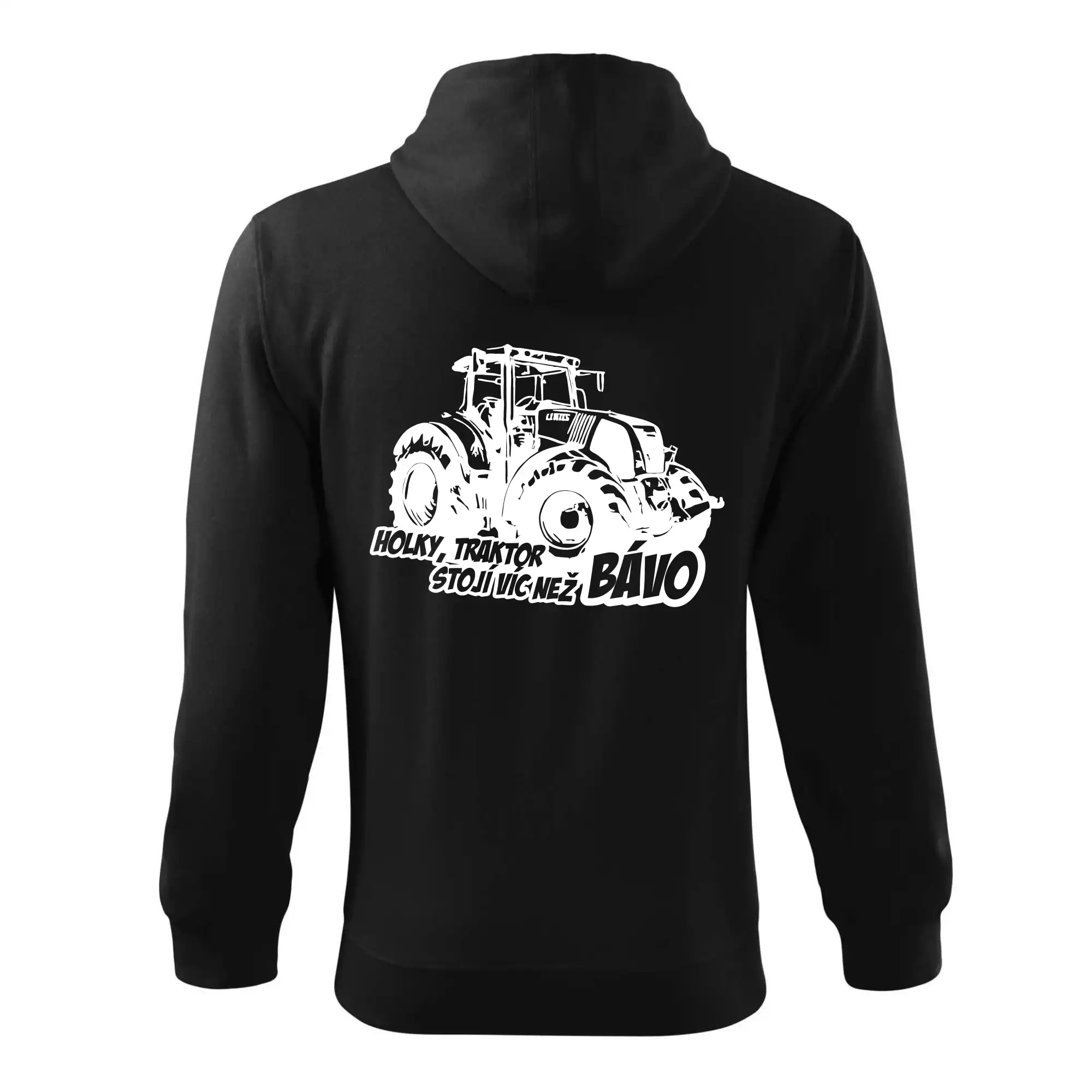 Holky, traktor stojí víc než bávo