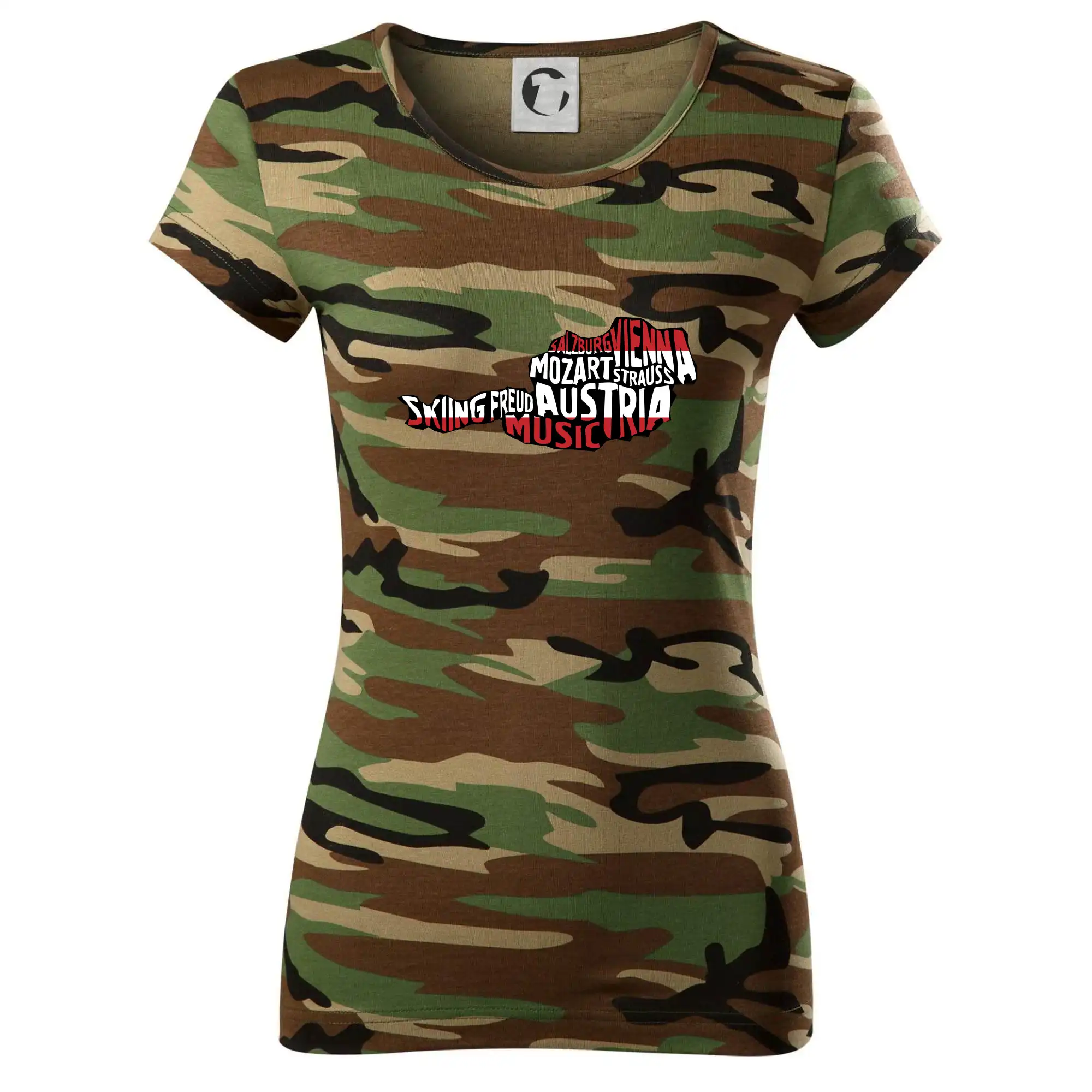 Mapy - názvy měst - Rakousko