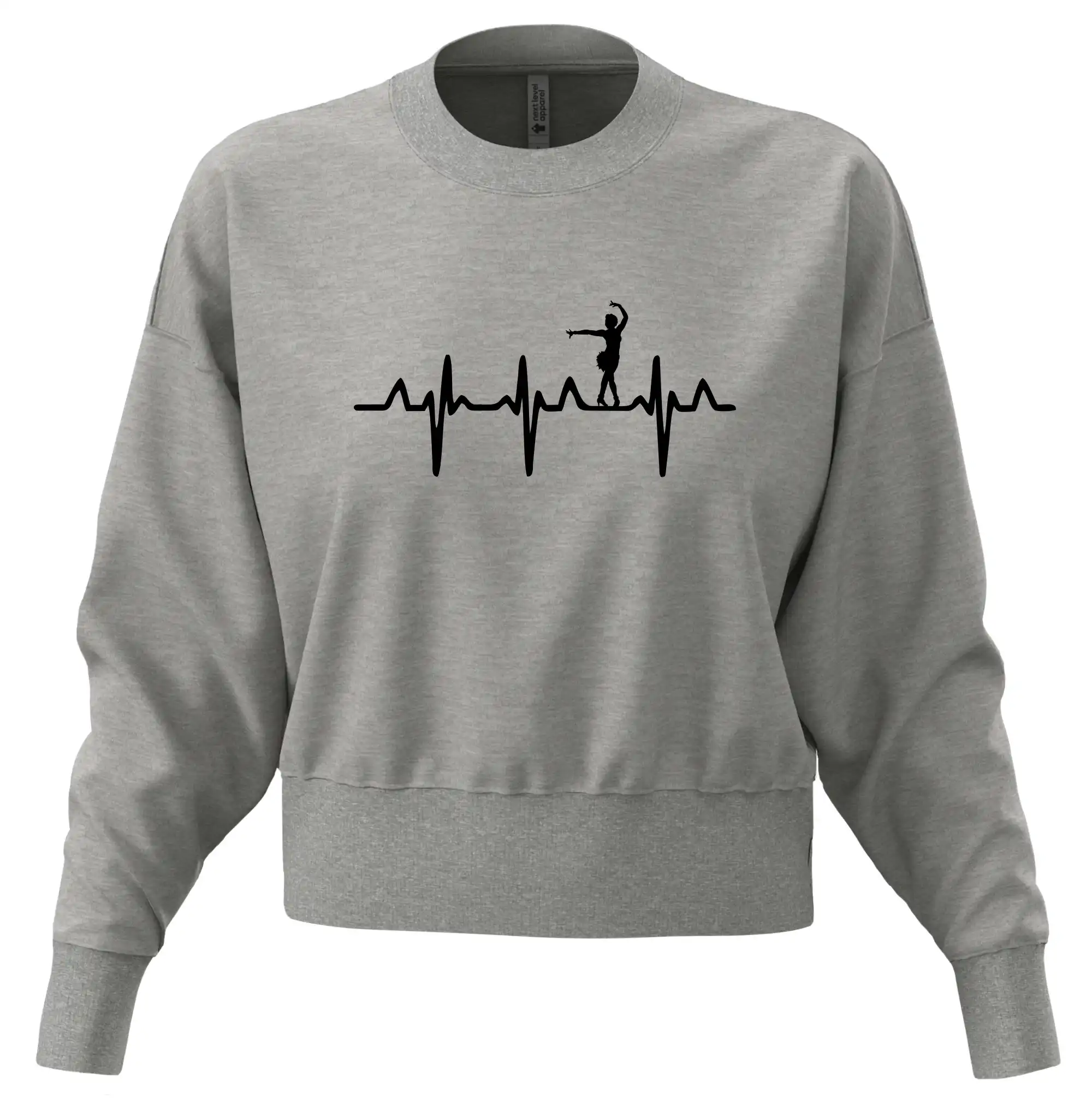 EKG tanečnice salsy