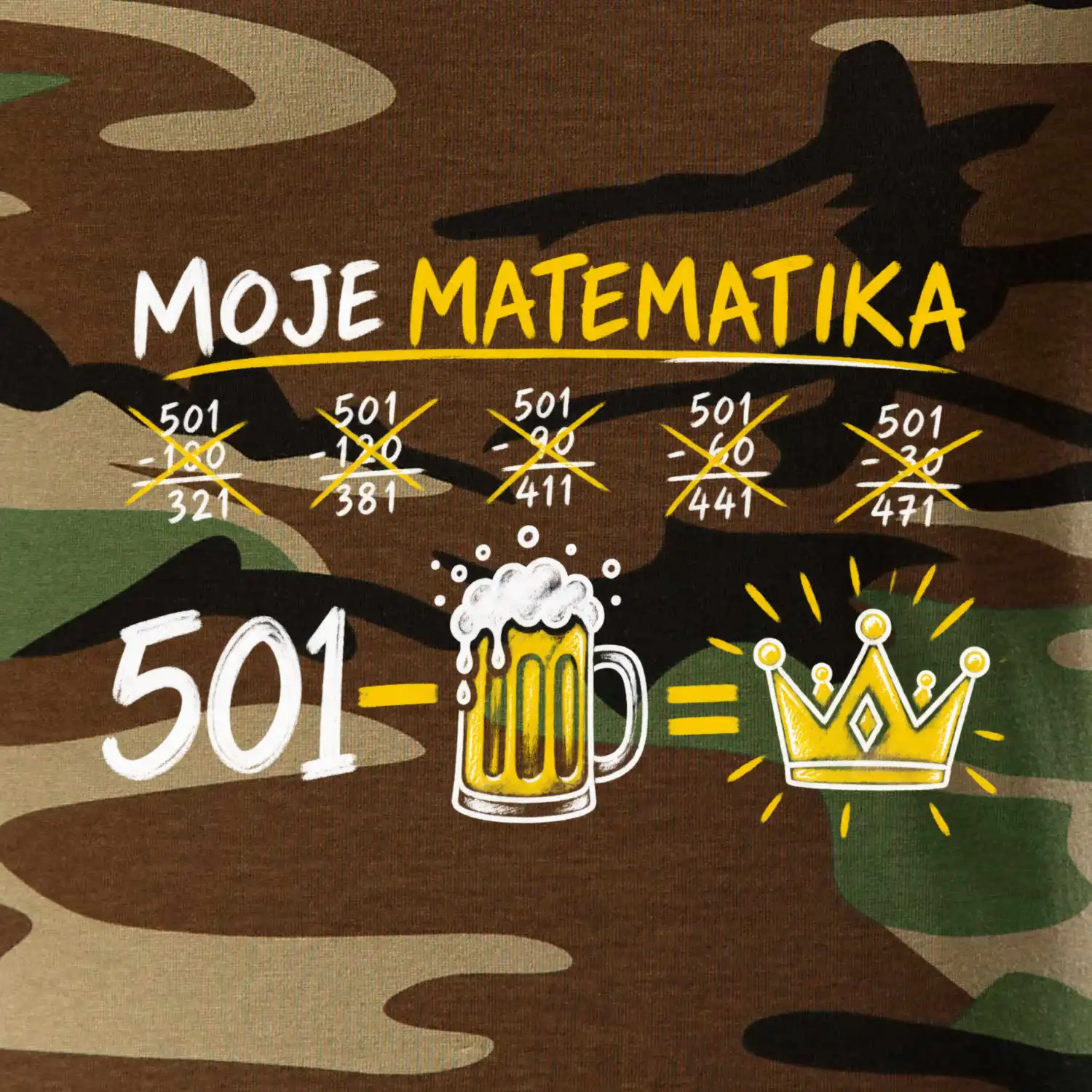 Moje matematika 501 - pivo = vítězství