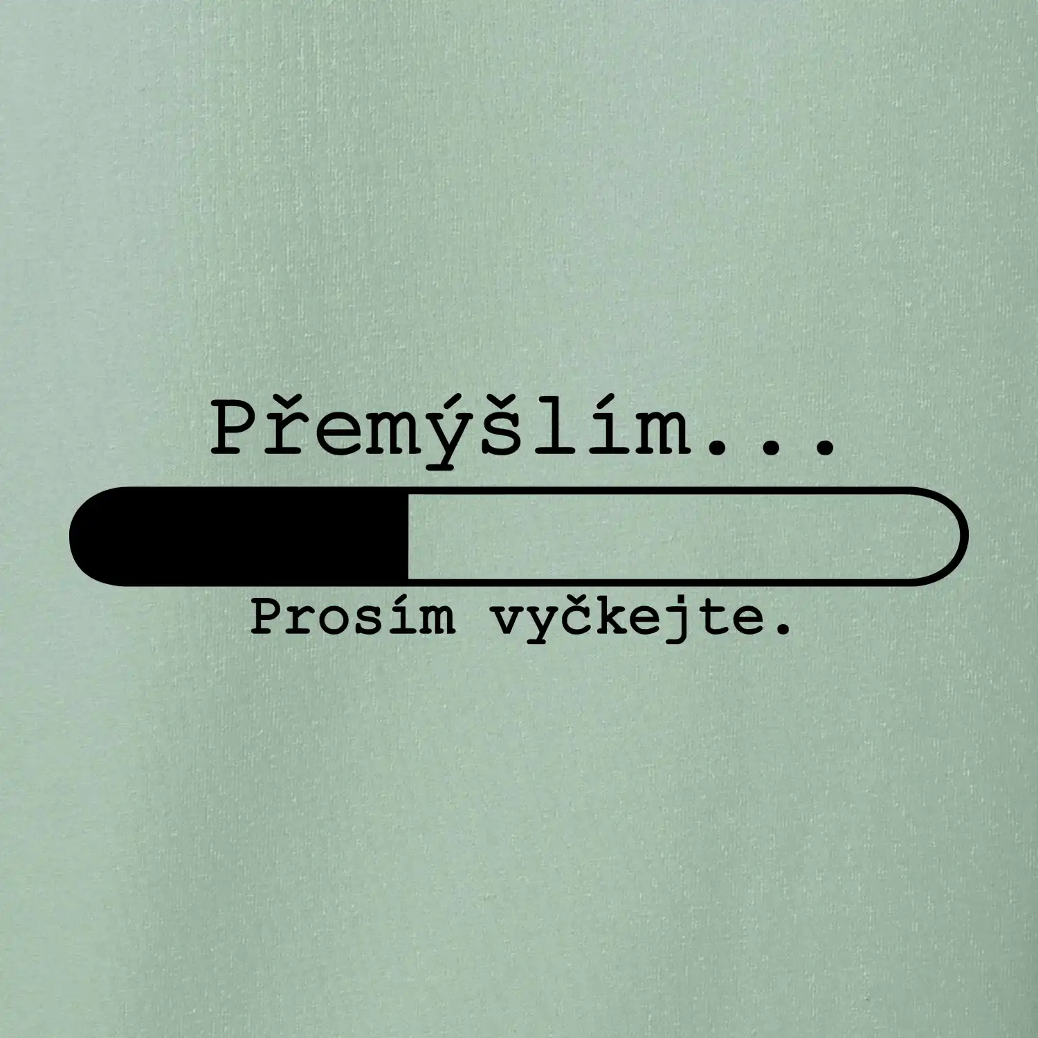 Přemýšlím