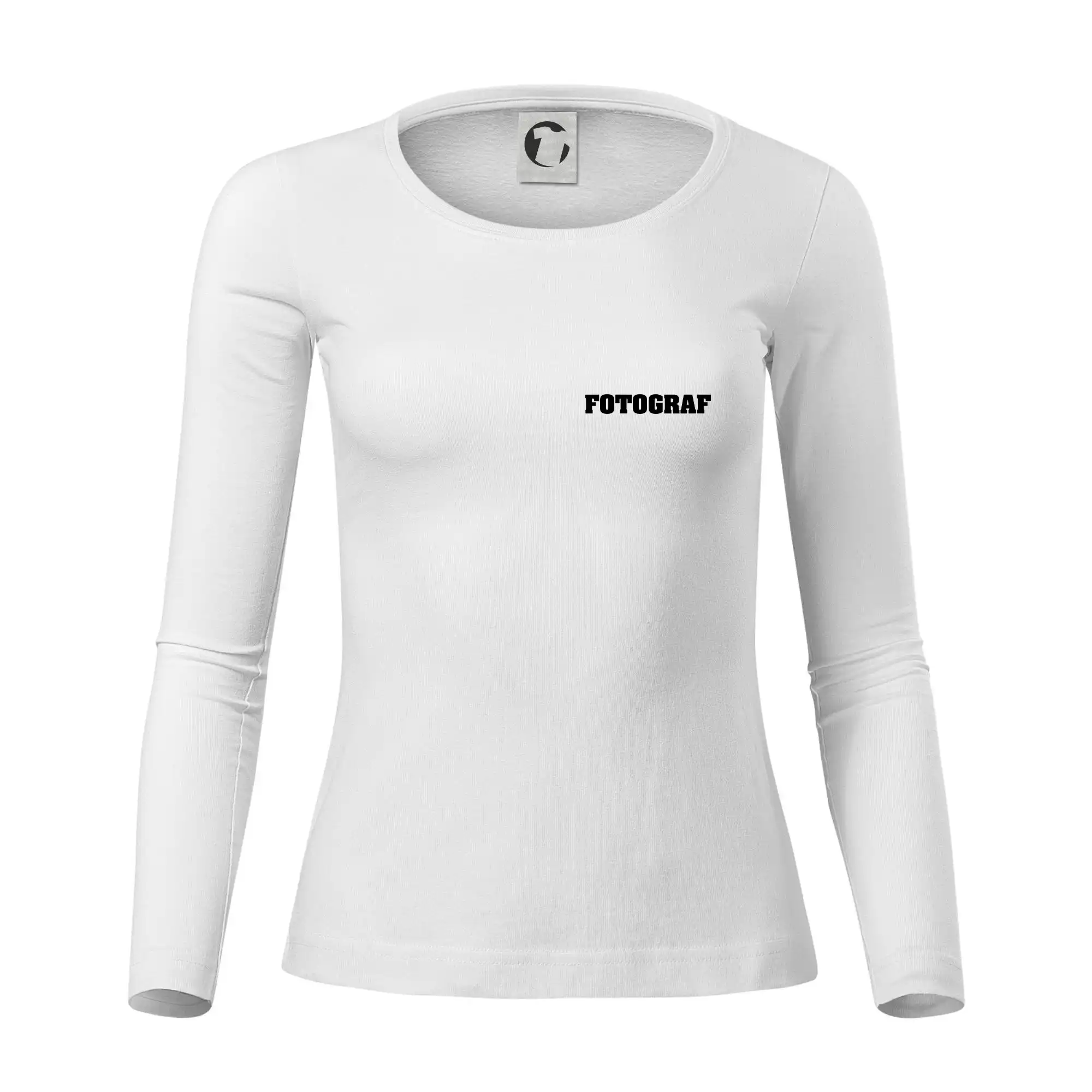 Novinář nápis - Fotograf