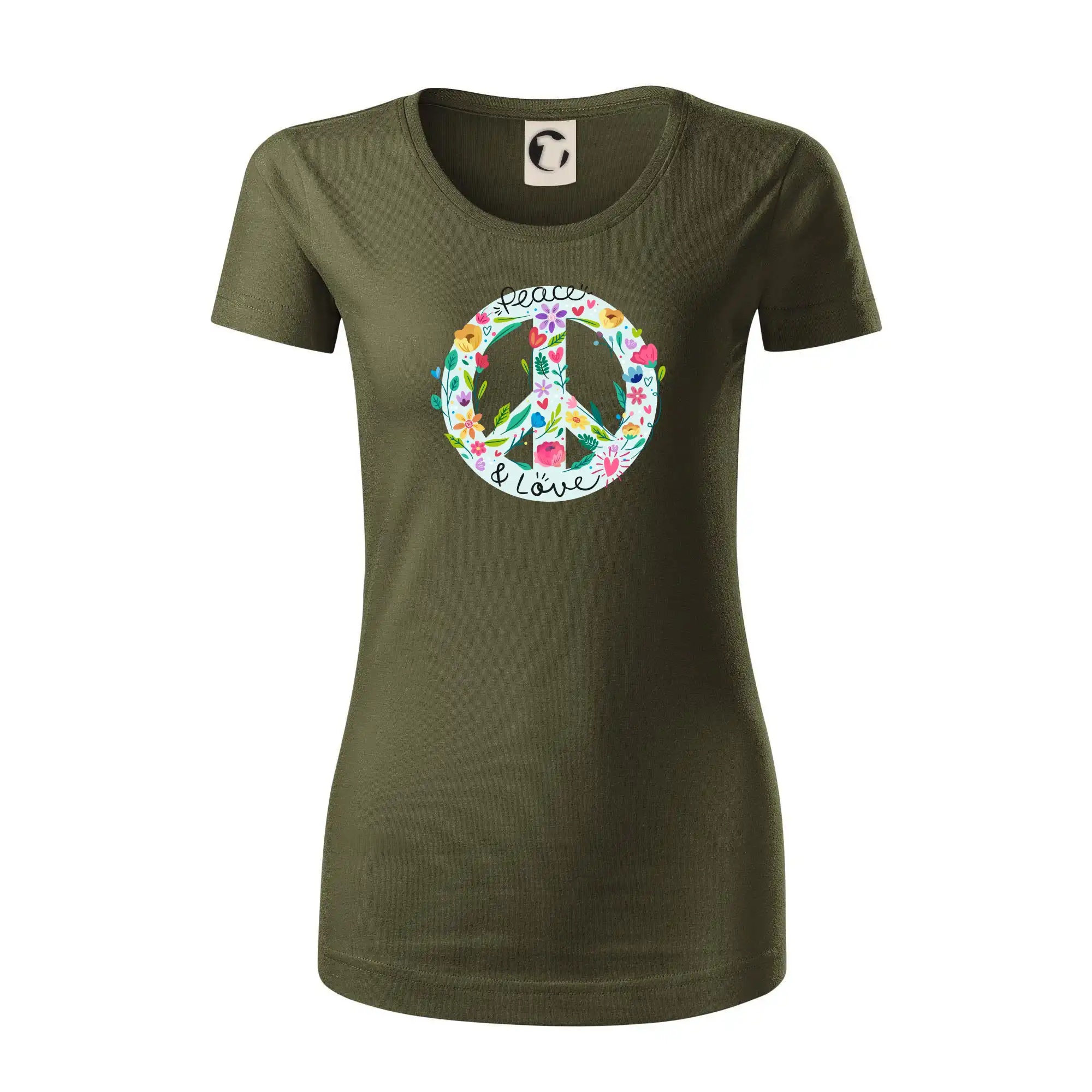 Peace and love symbol