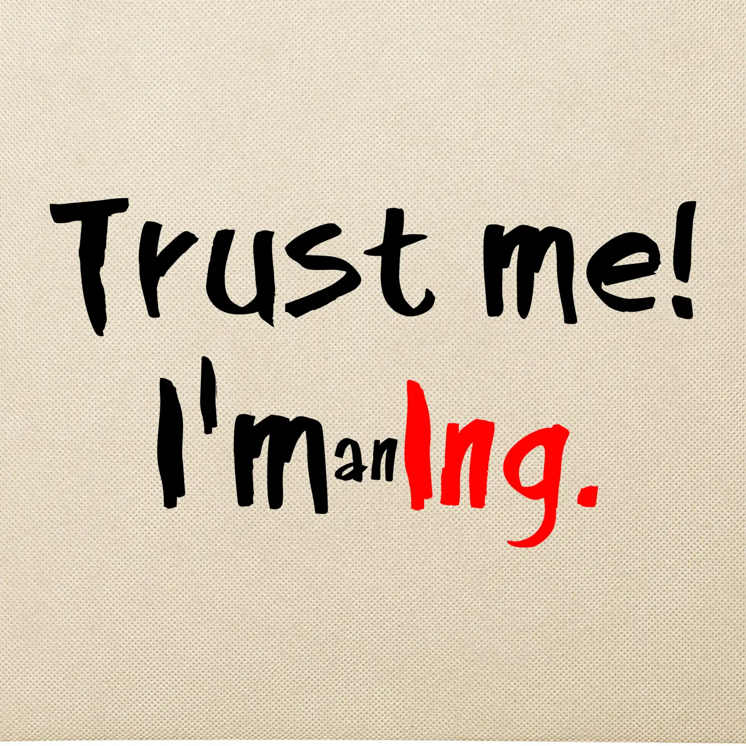 Trust me I´m an Ing. / Věř mi jsem Ing.