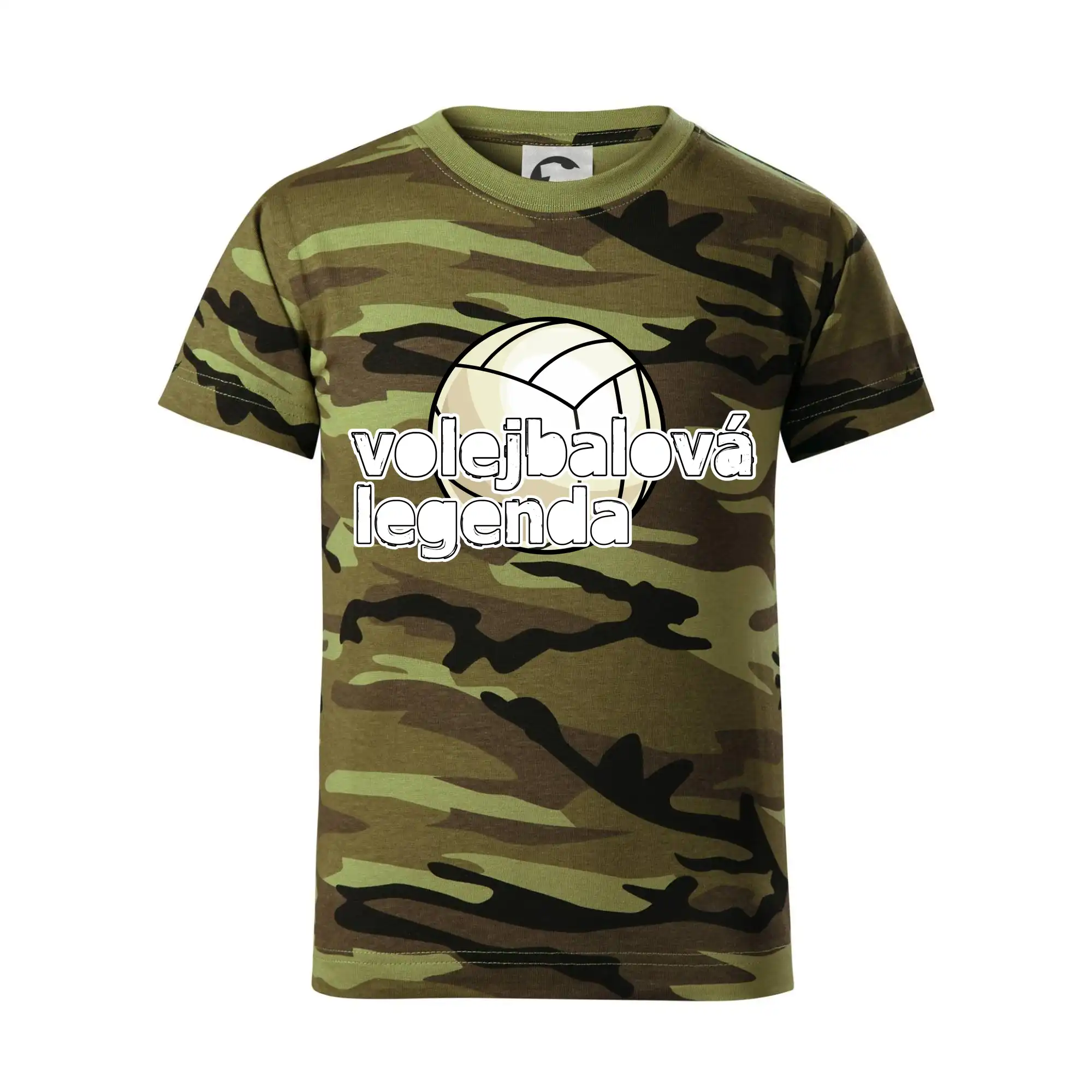 Volejbalová legenda - bílé písmo