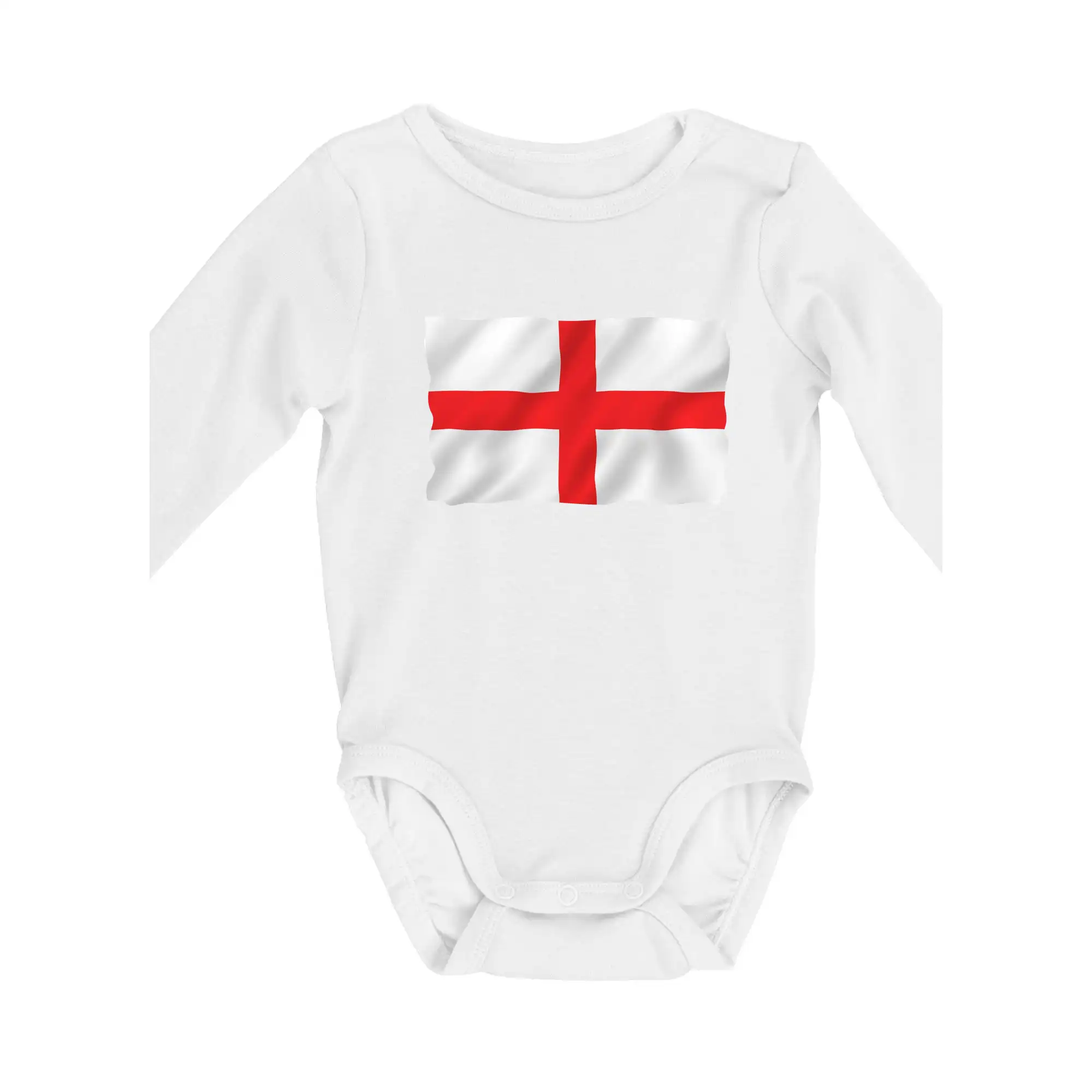 Anglická vlajka vlající