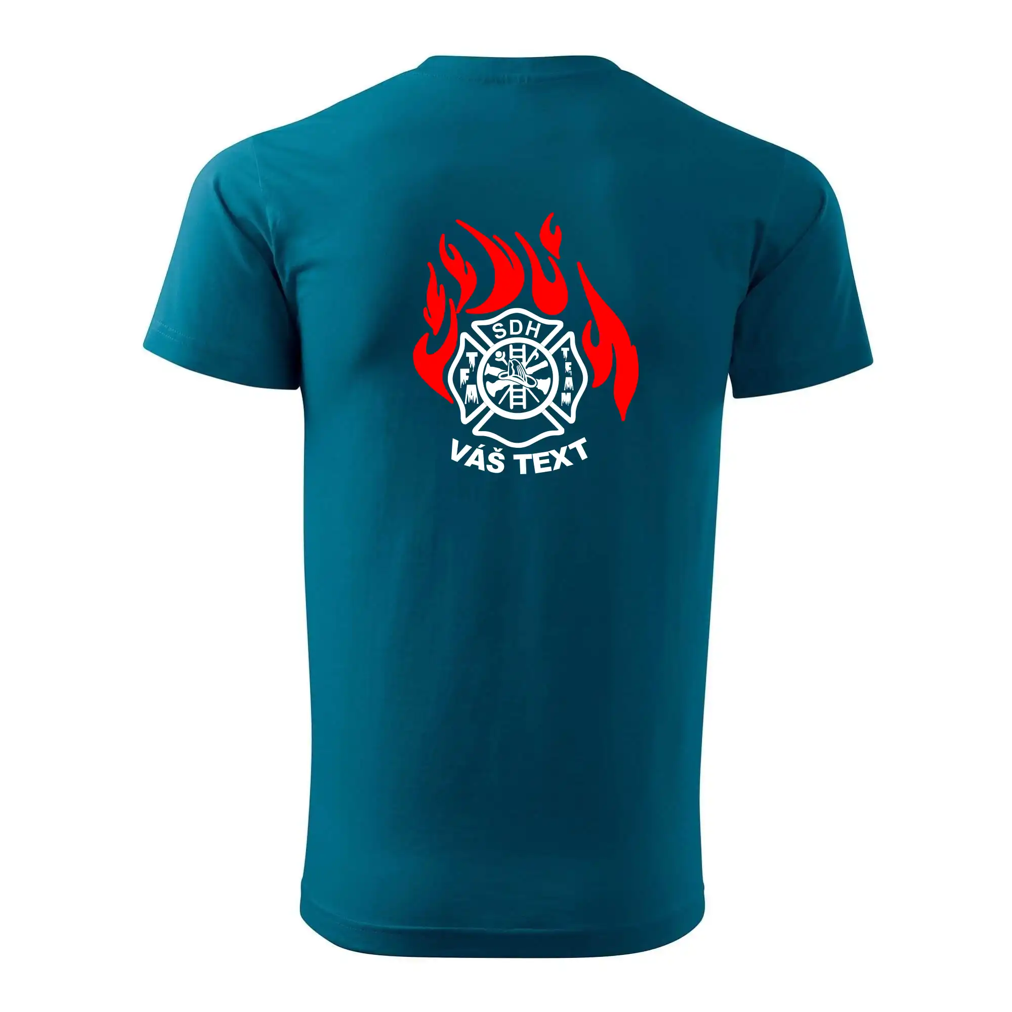 TFA Sport SDH (červený oheň) - Vlastní nápis