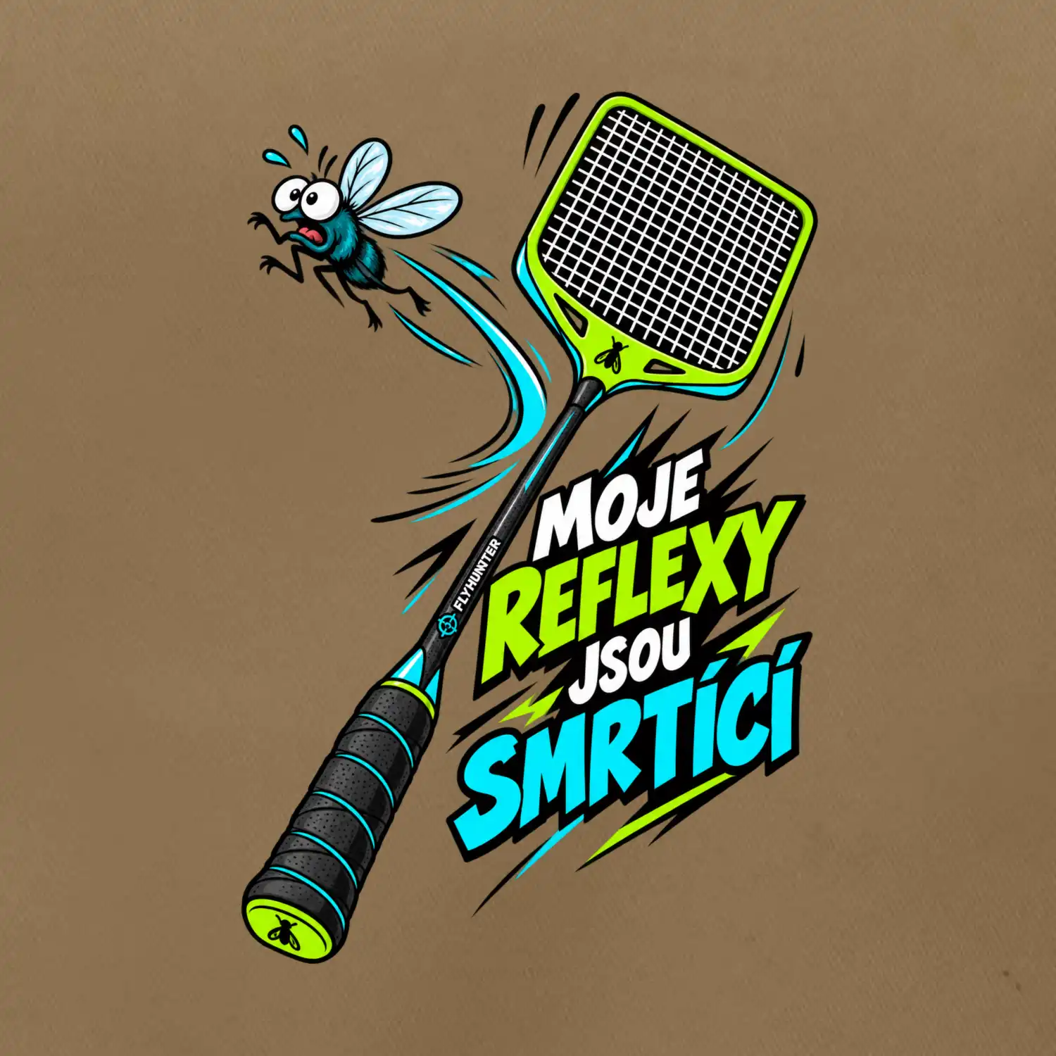 Badminton smrtící reflexy