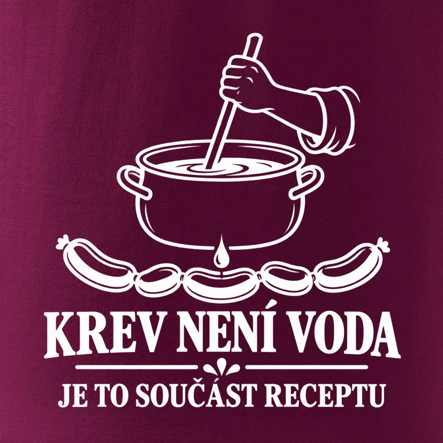 Krev není voda je to součást receptu