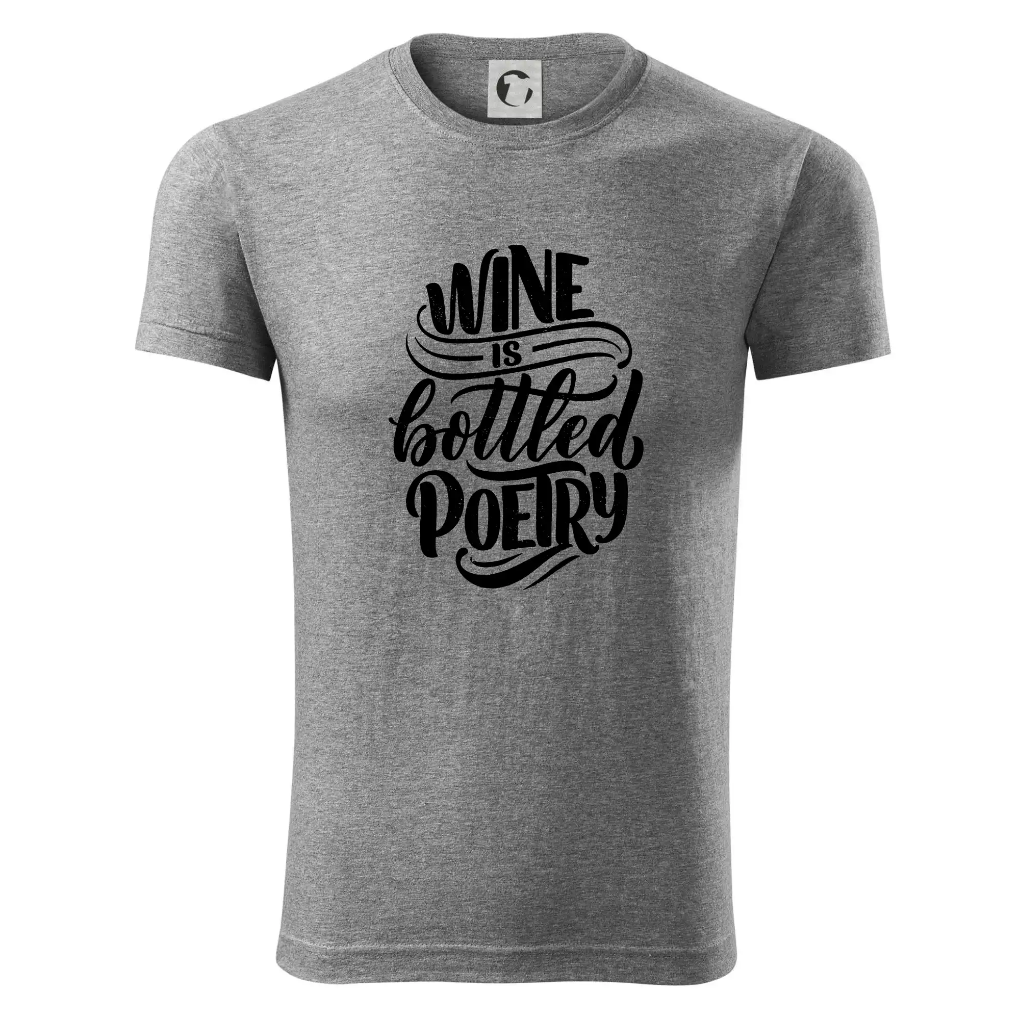 Wine is bottled poetry