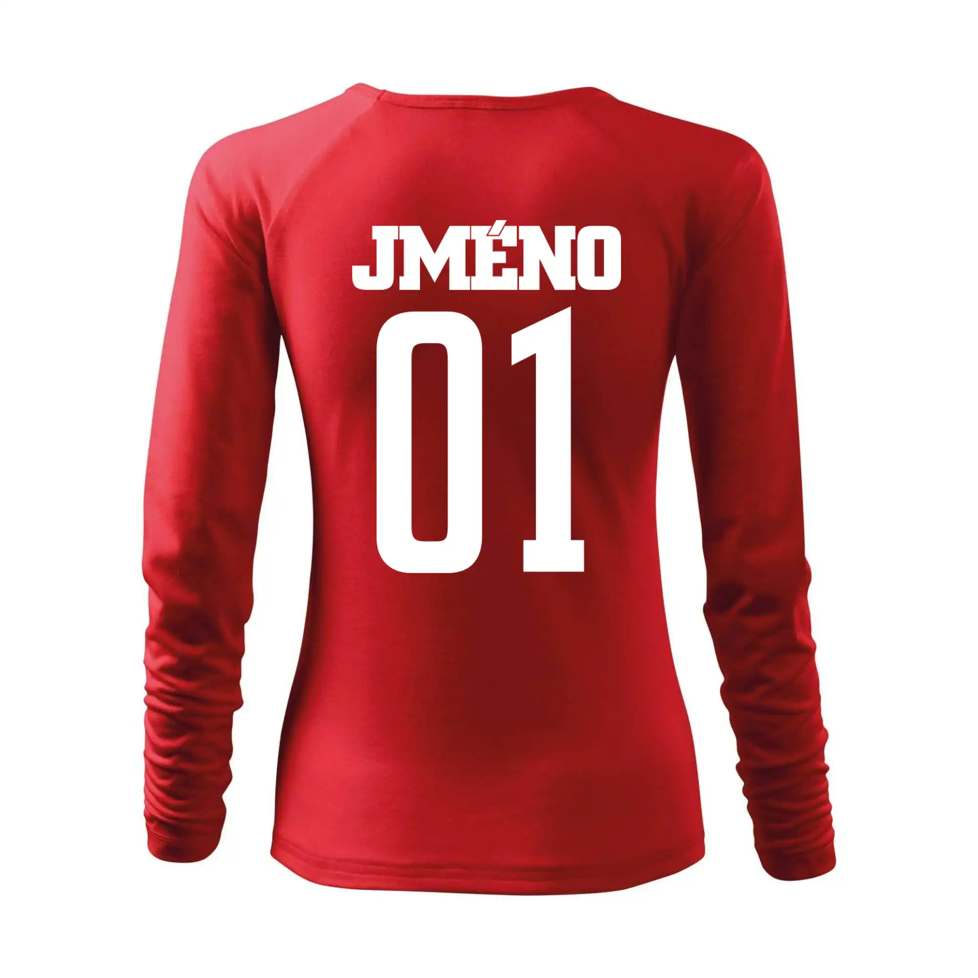 Fotbalový dres - vlastní jméno a číslo