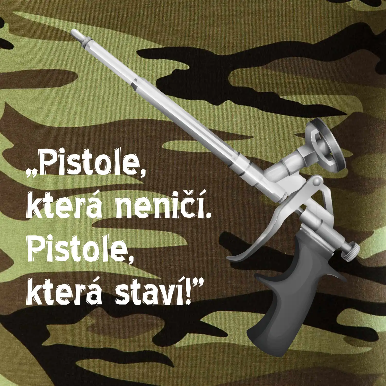 Pistole která staví