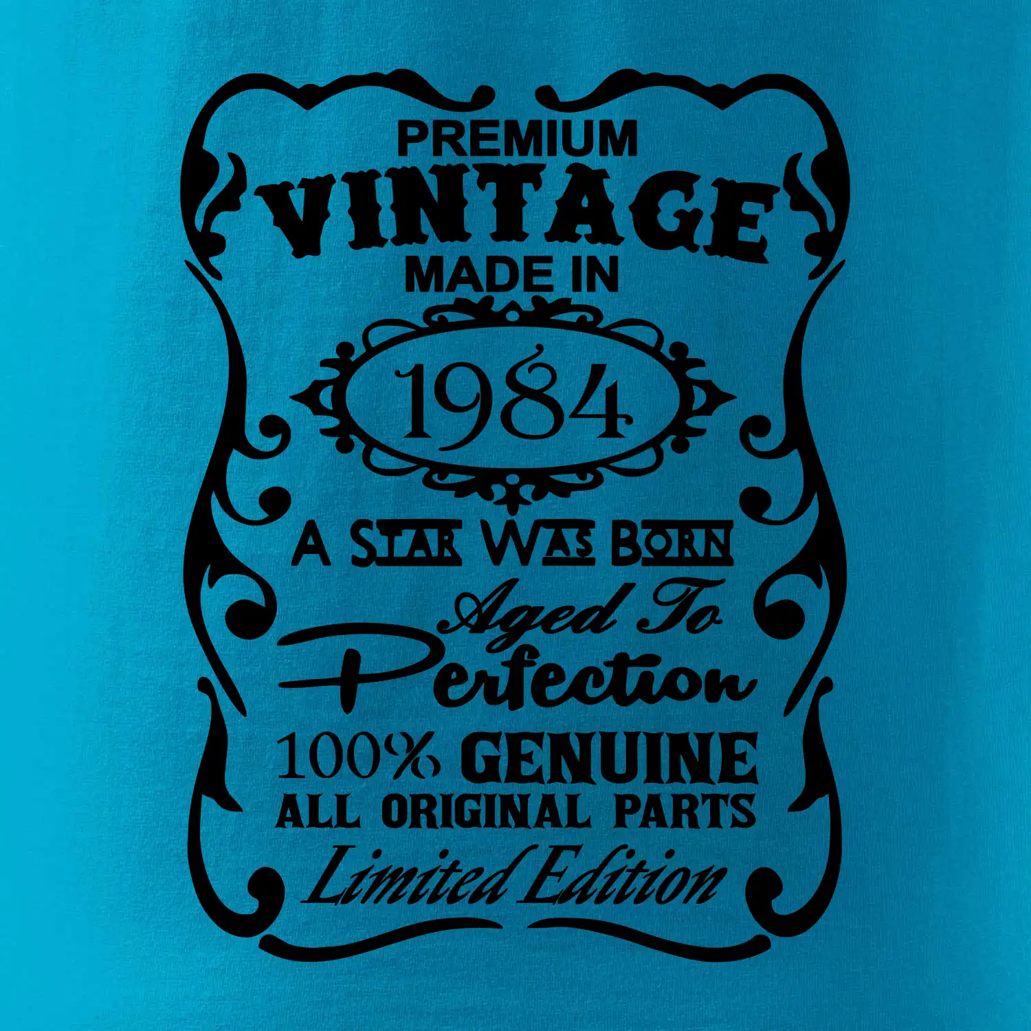 Vintage Etiketa - 1984