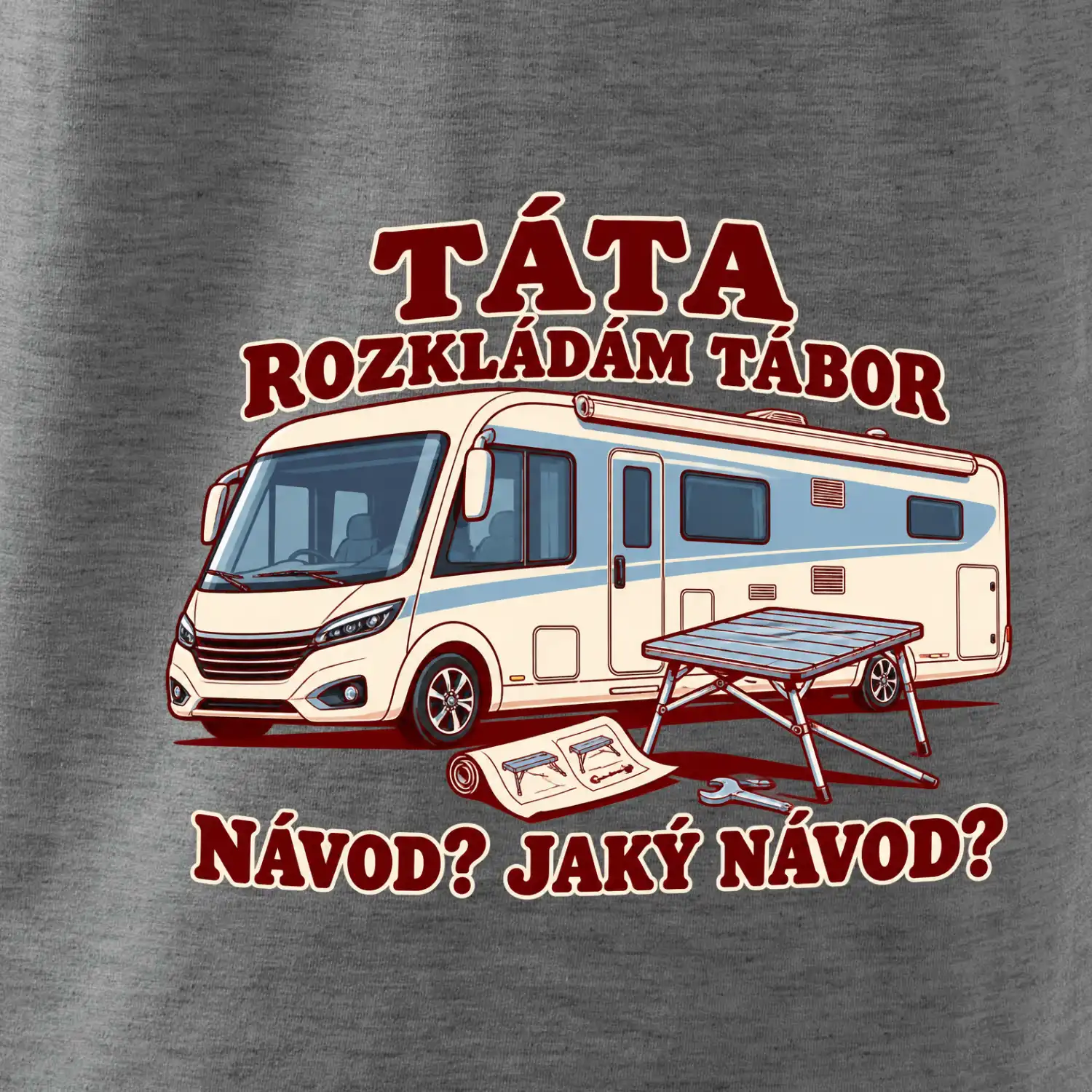 Táta rozkládám tábor návod jaký návod integrovaný obytňák