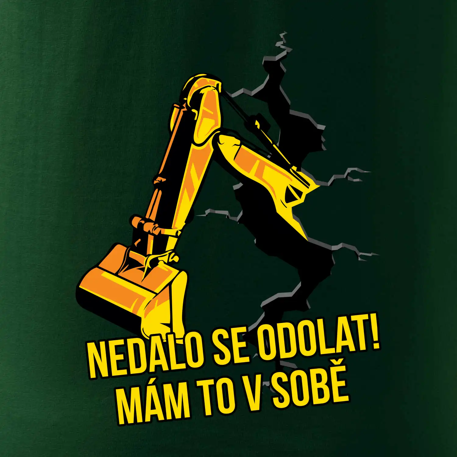 Nedalo se odolat, mám to v sobě bagr