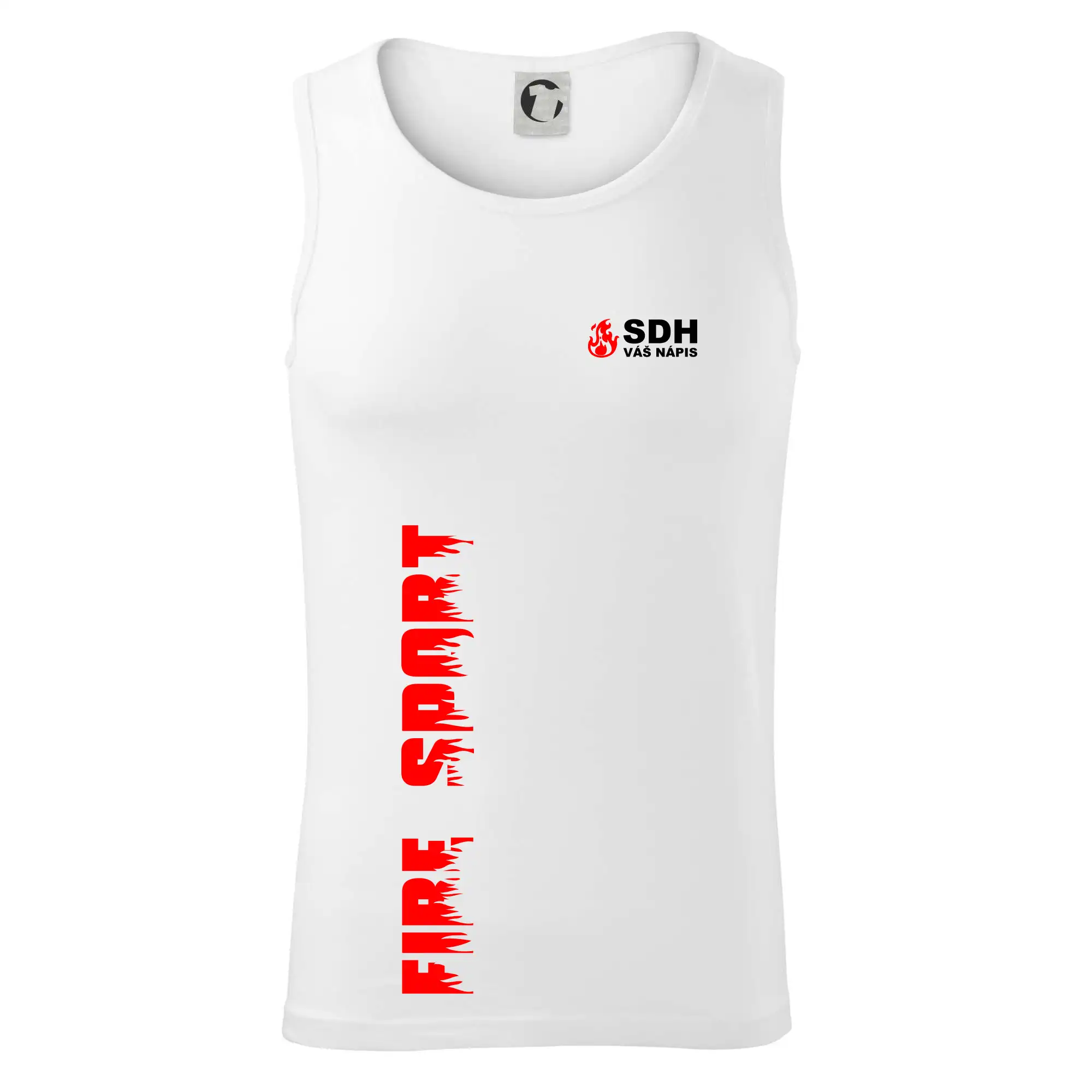 SDH nápis (oheň, firesport, název sboru - vlastní nápis)