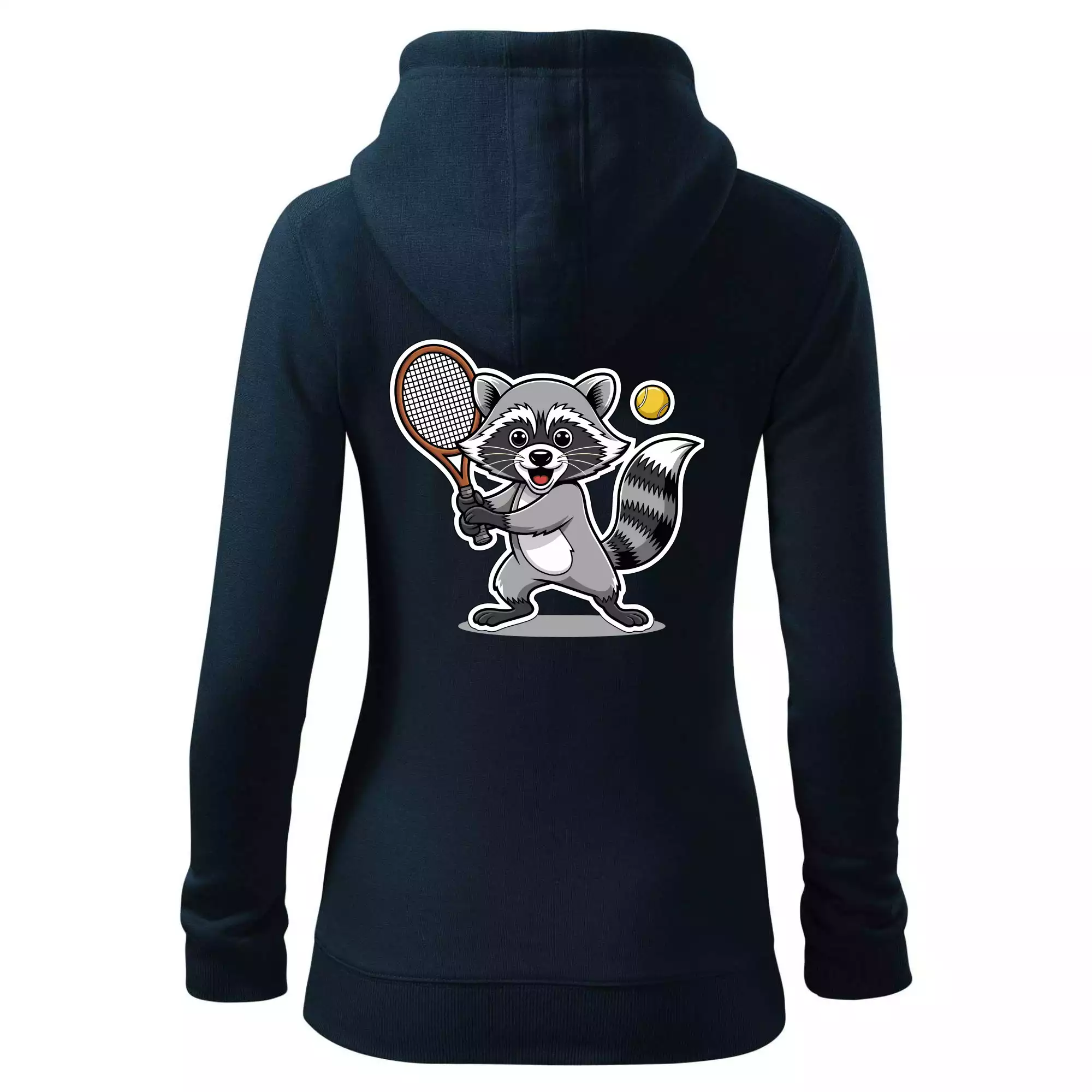 Mýval hraje tenis kreslený