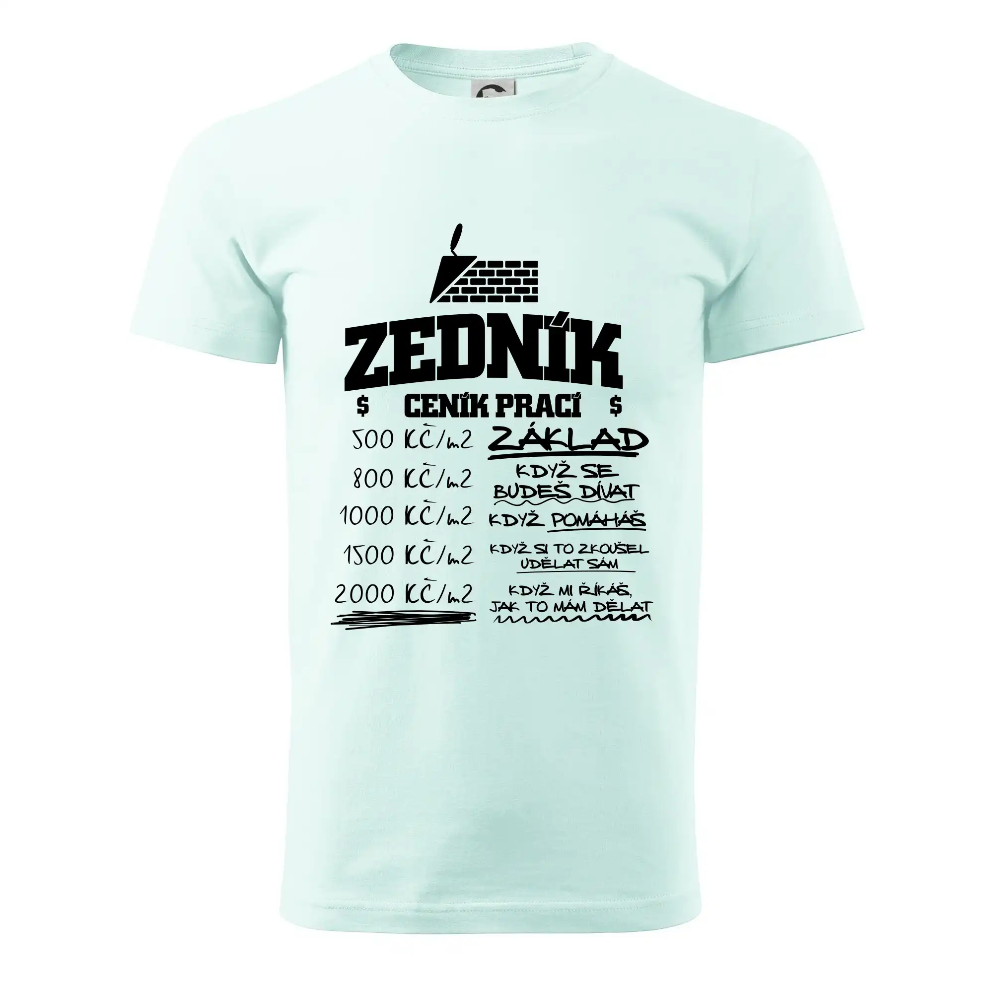 Ceník zedníka - cena za metr