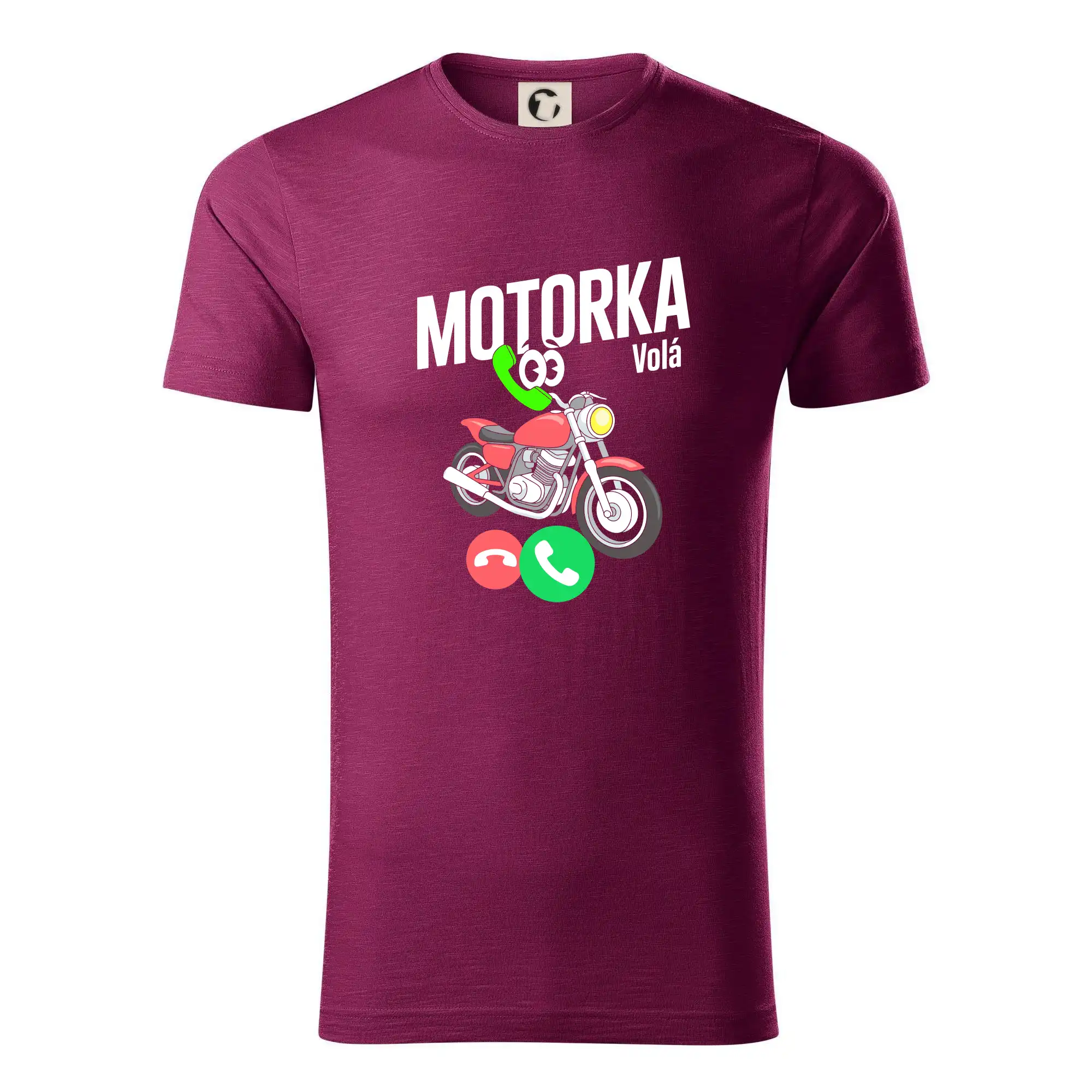 Karikatura motorka silnice volá