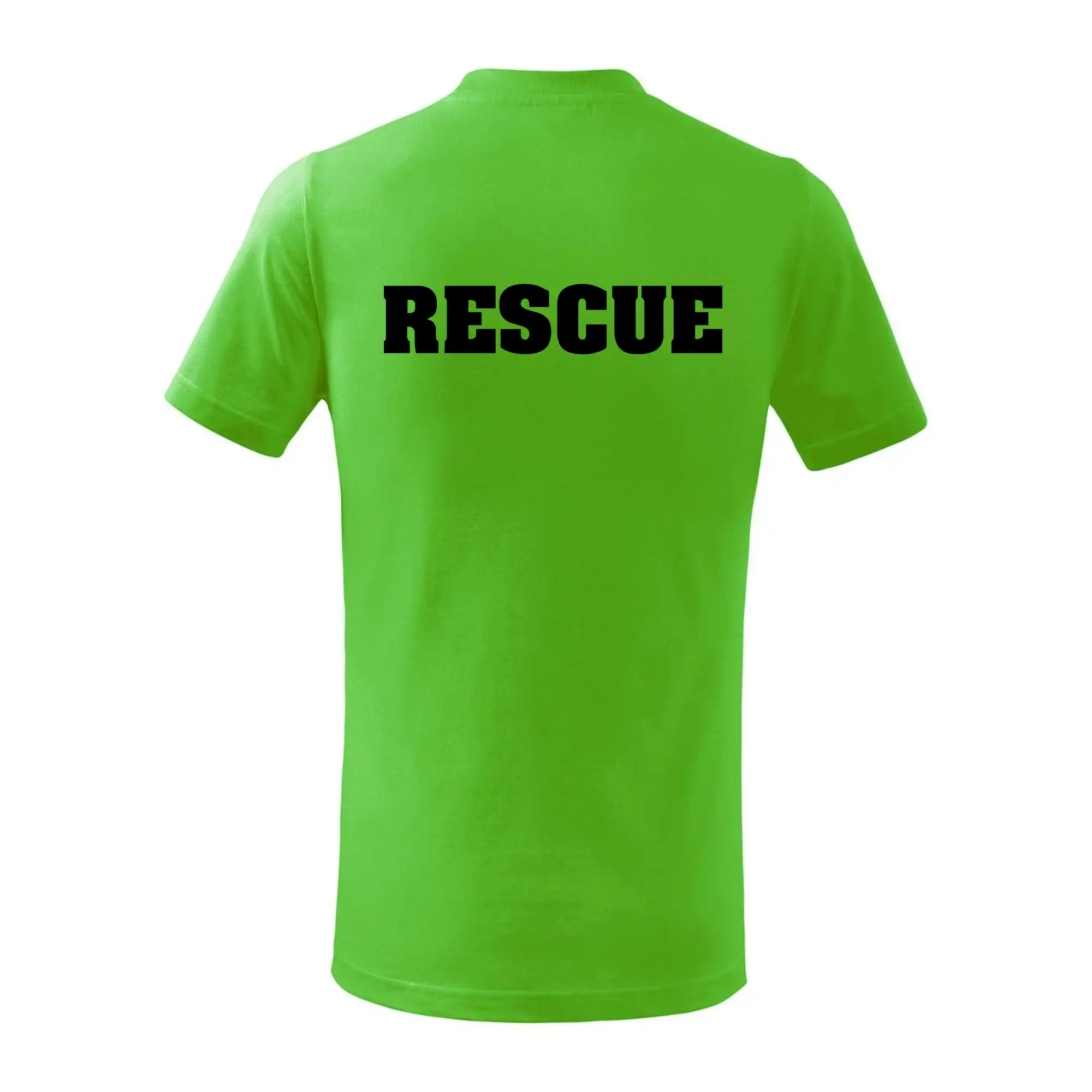 Rescue - Hvězda na prsu +  nápis na zádech