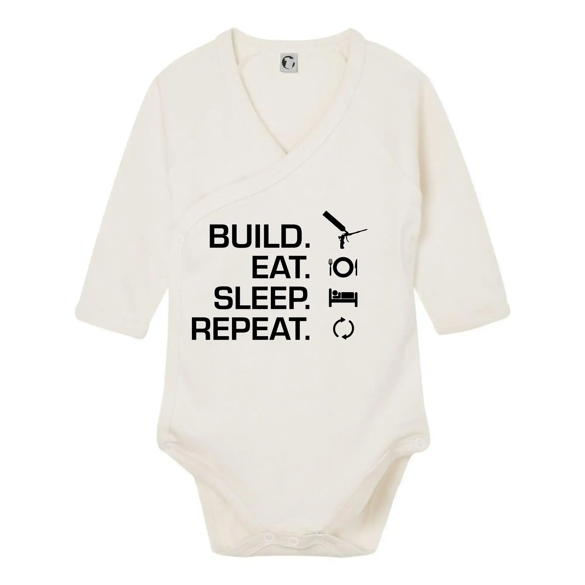 Build eat sleep repeat - montážní pěna