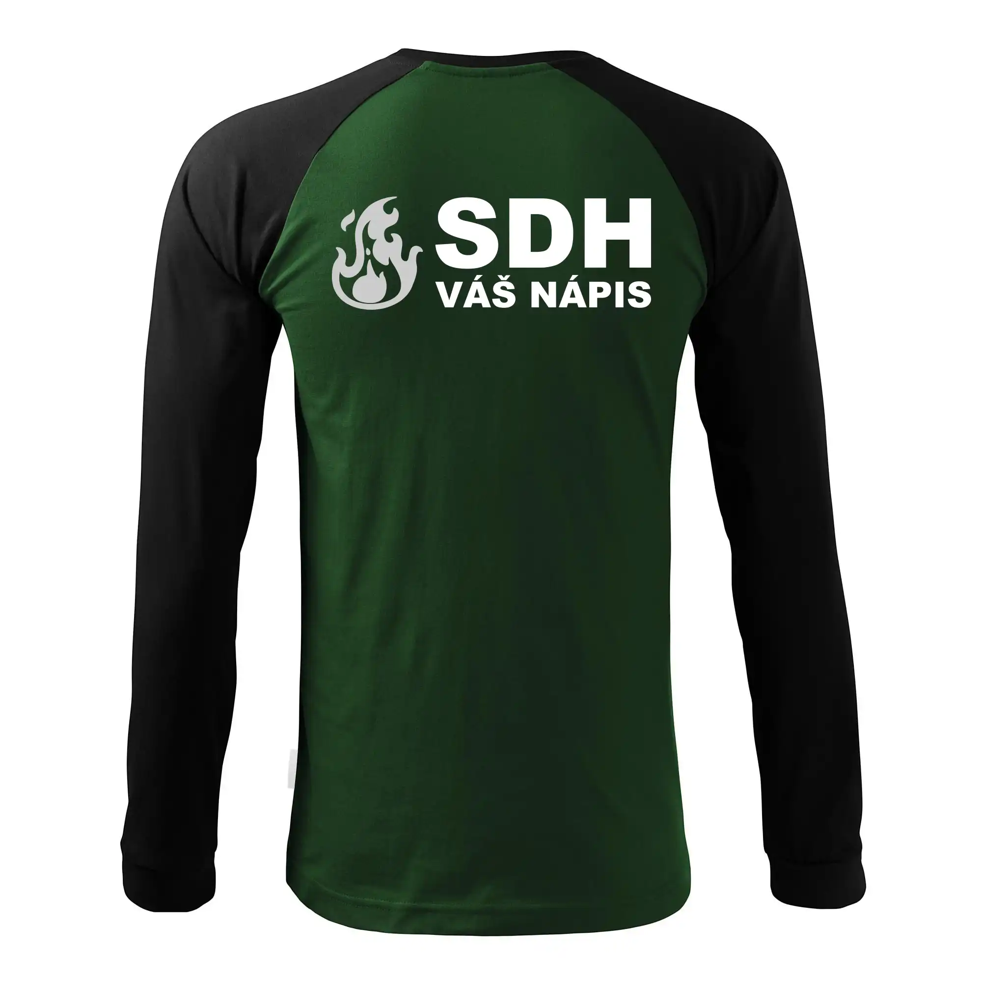 SDH REFLEXNÍ nápis (oheň, firesport, název sboru - vlastní nápis)