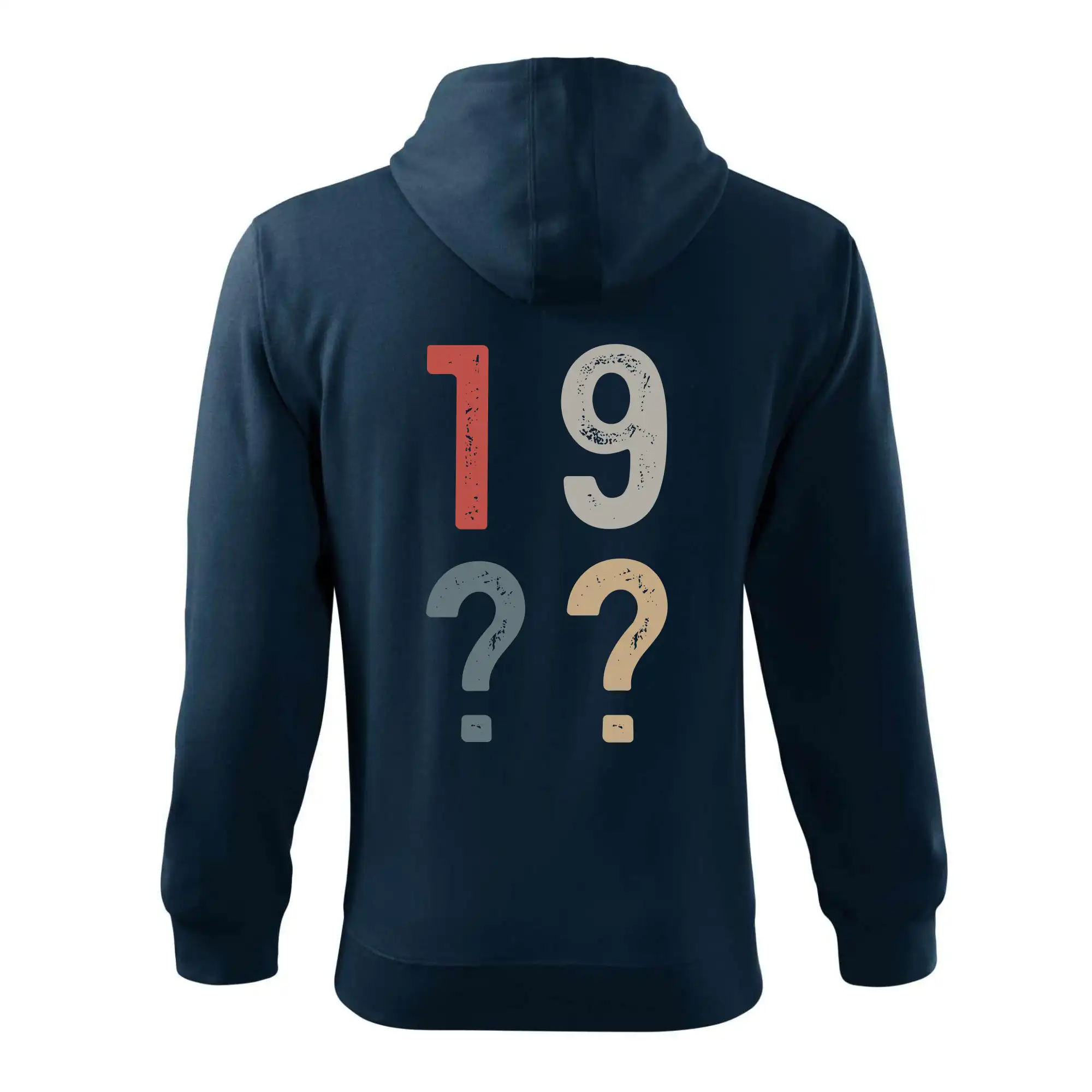 Vintage číslice - vlastní rok