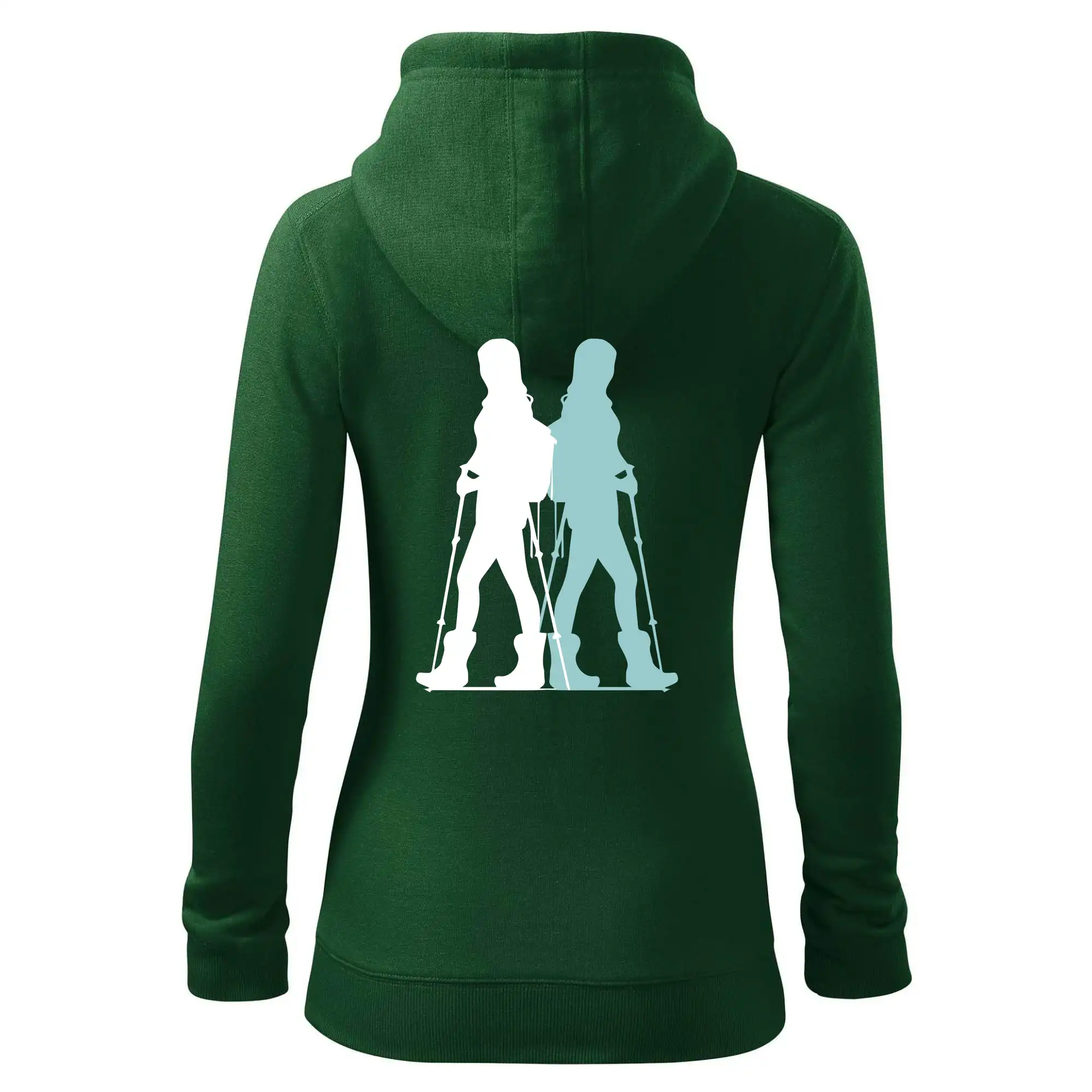 Nordic walking figury - žena