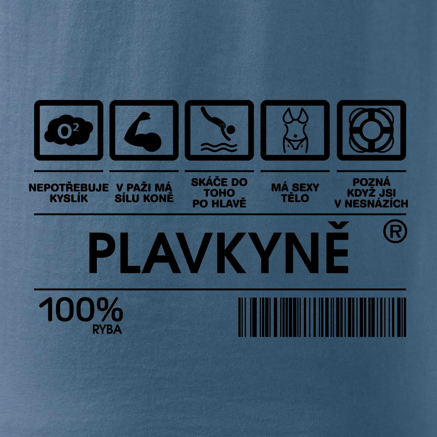 Čárový kód  - Plavkyně