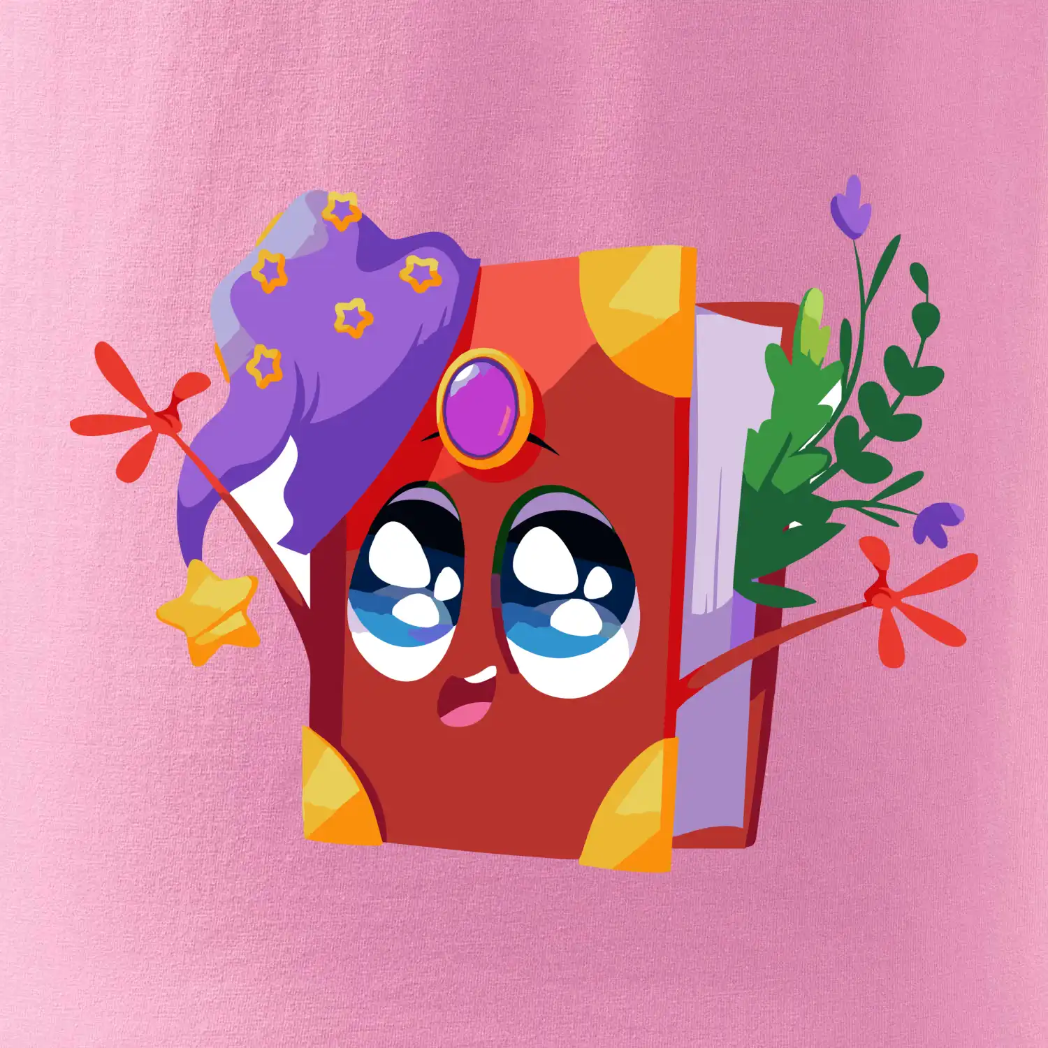 Kreslená kniha kouzelná