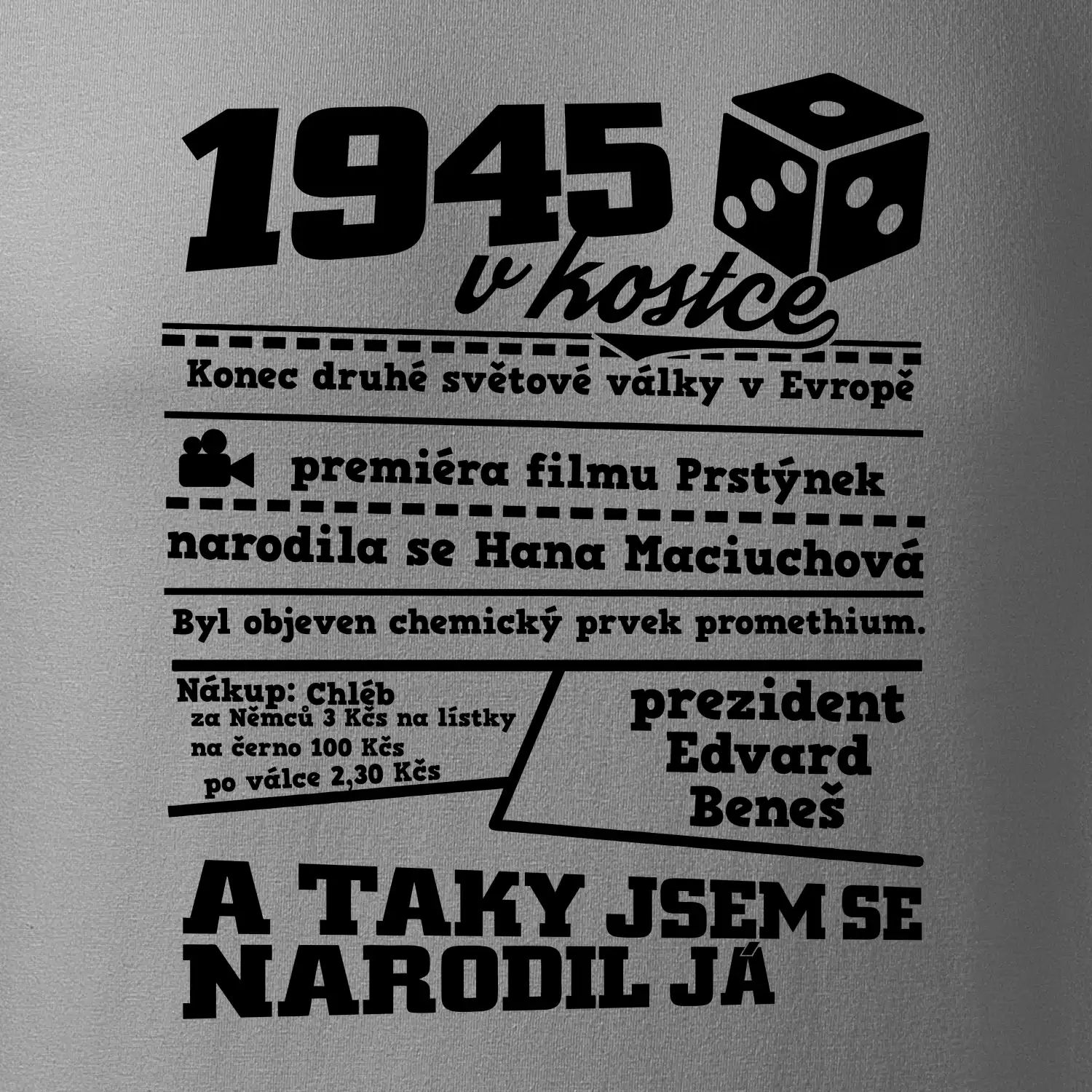 1945 v kostce