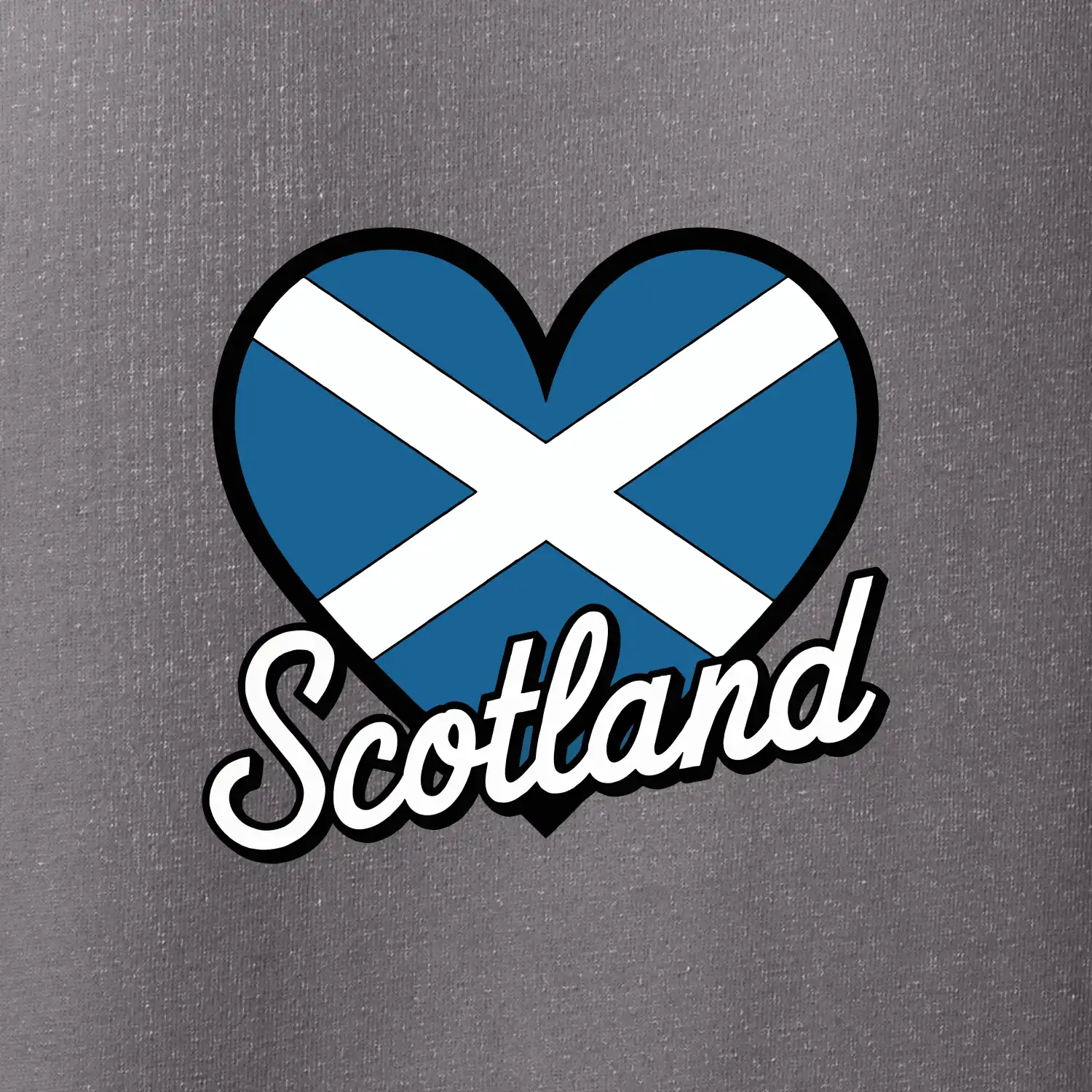 Scotland Srdce s vlajkou