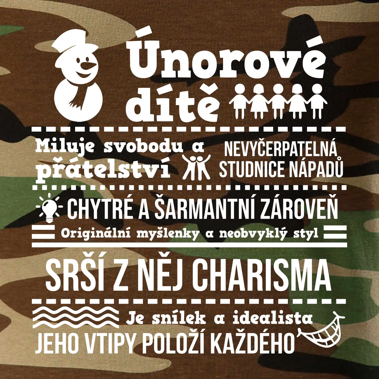 Narozeniny únor