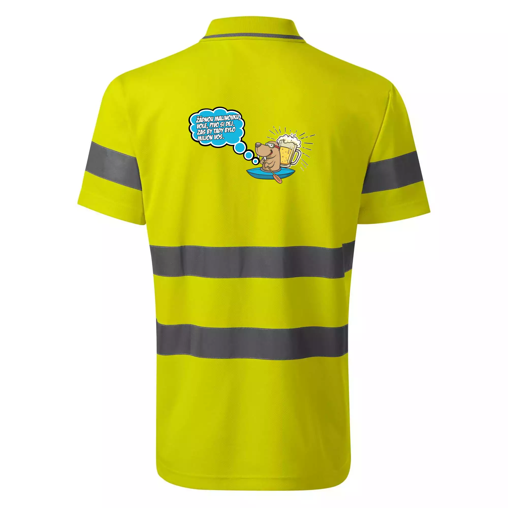 Žádnou malinovku, ale pivo