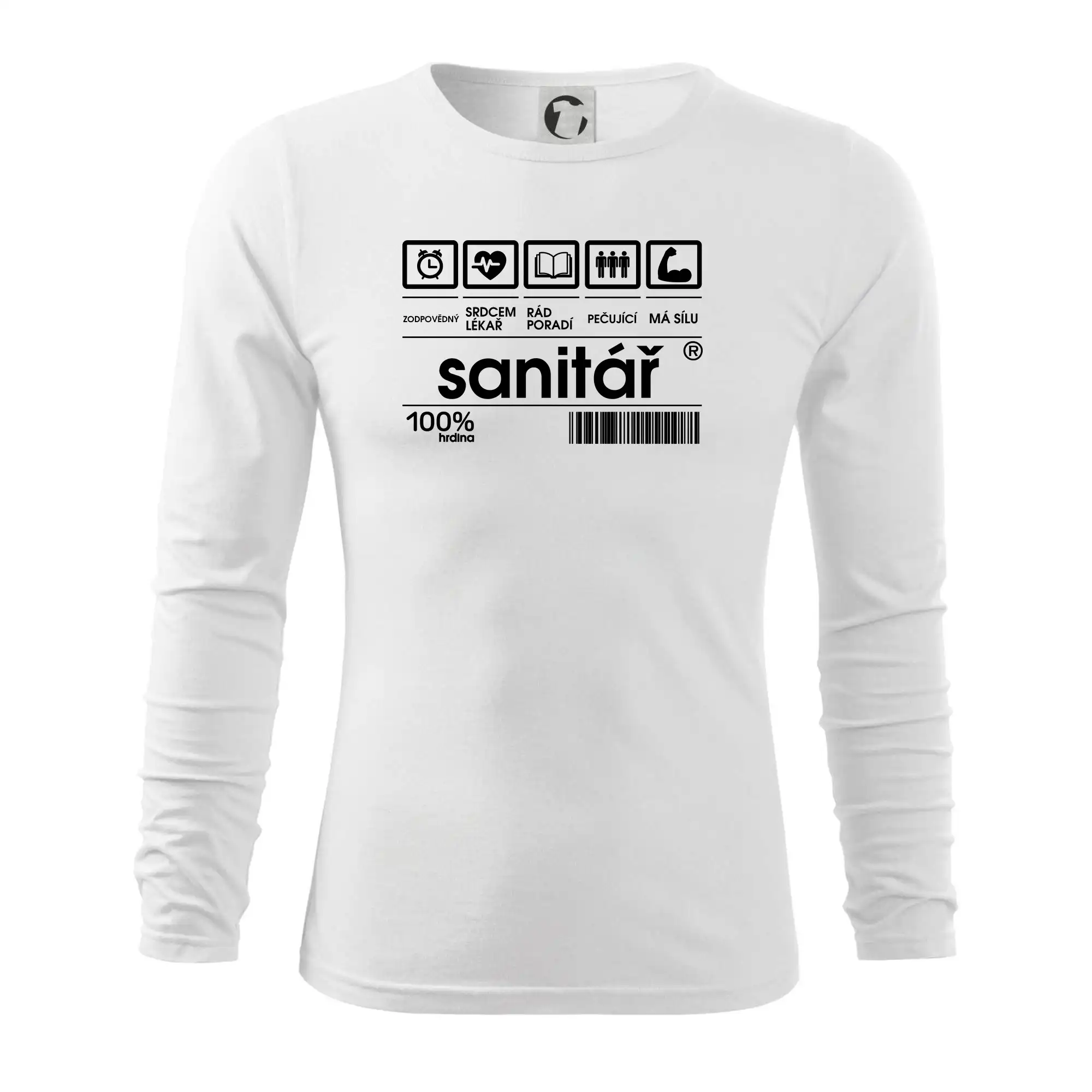 Čárový kód sanitář