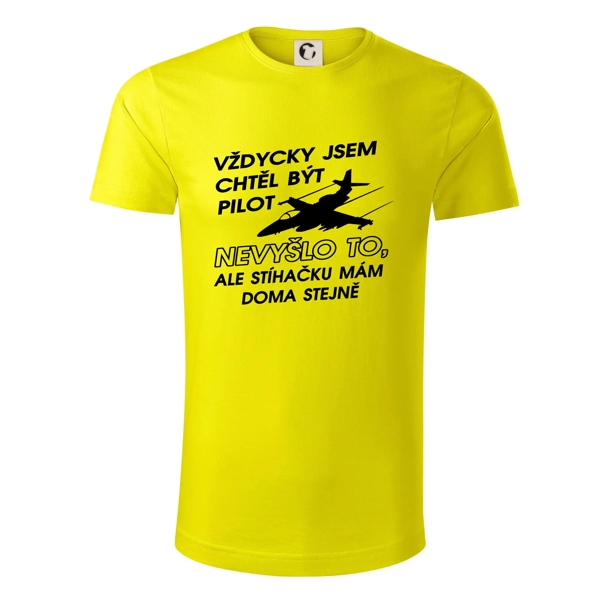 Chtěl jsem být pilot stíhačku mám doma
