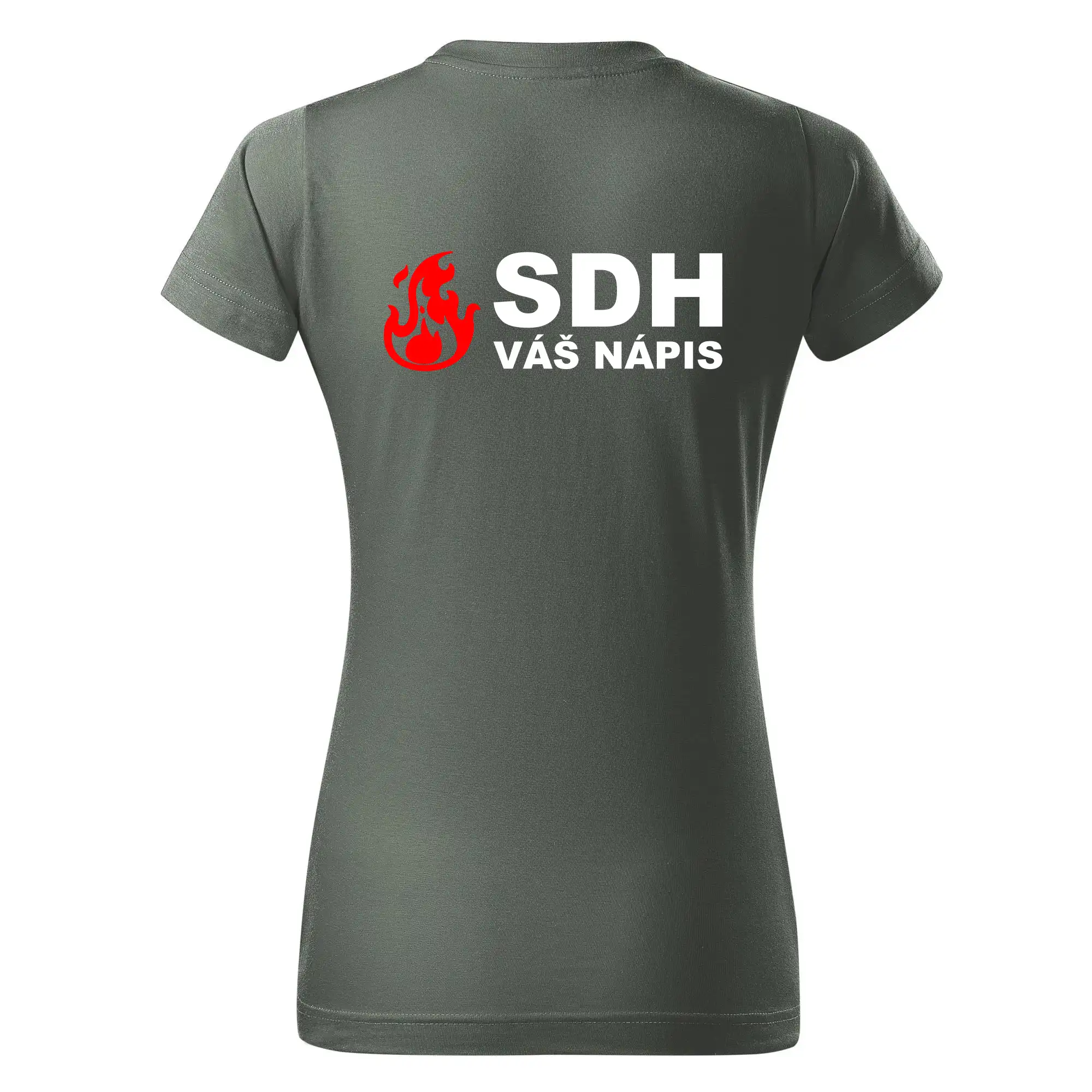 SDH nápis (oheň, firesport, název sboru - vlastní nápis)