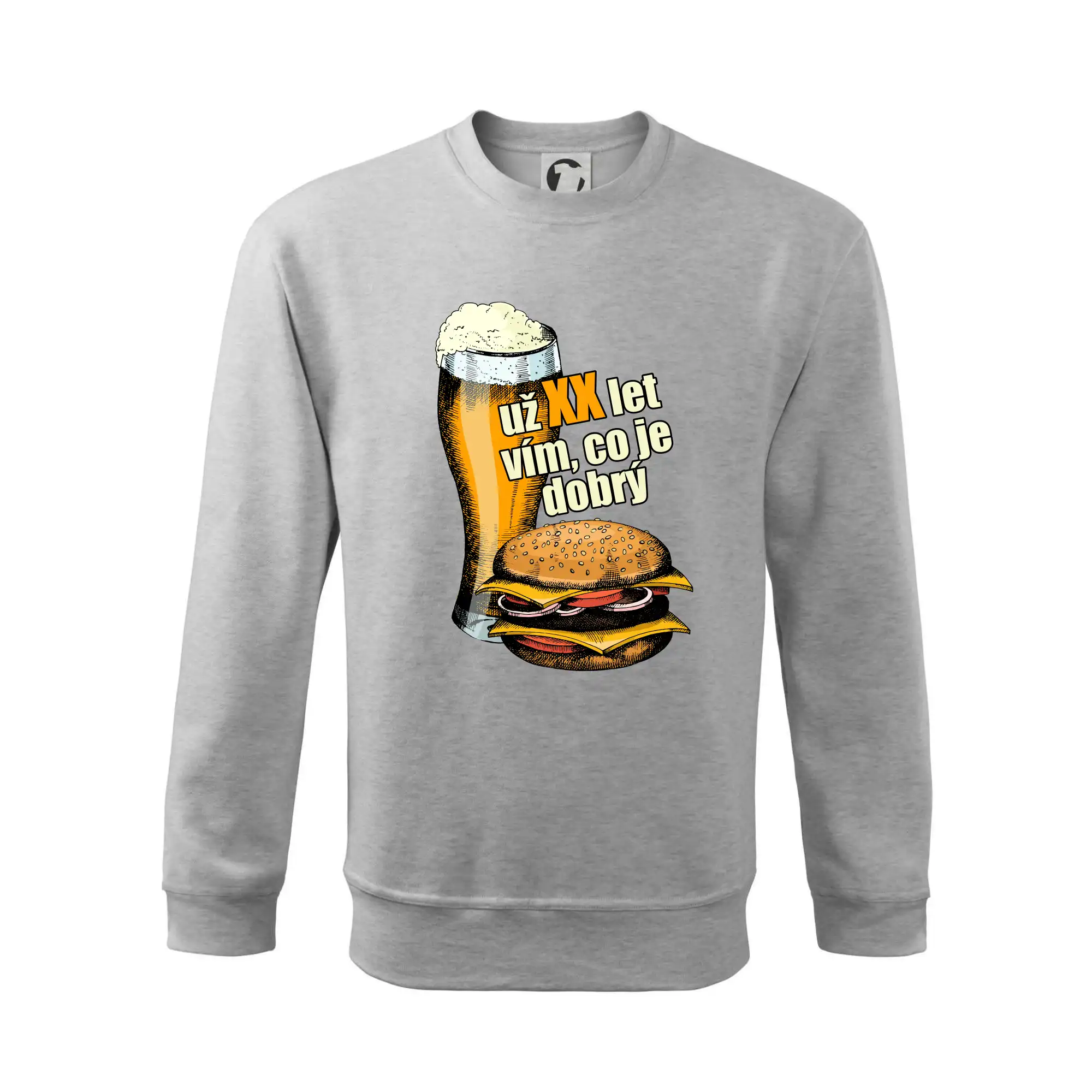 Pivo a burger vím co je dobrý