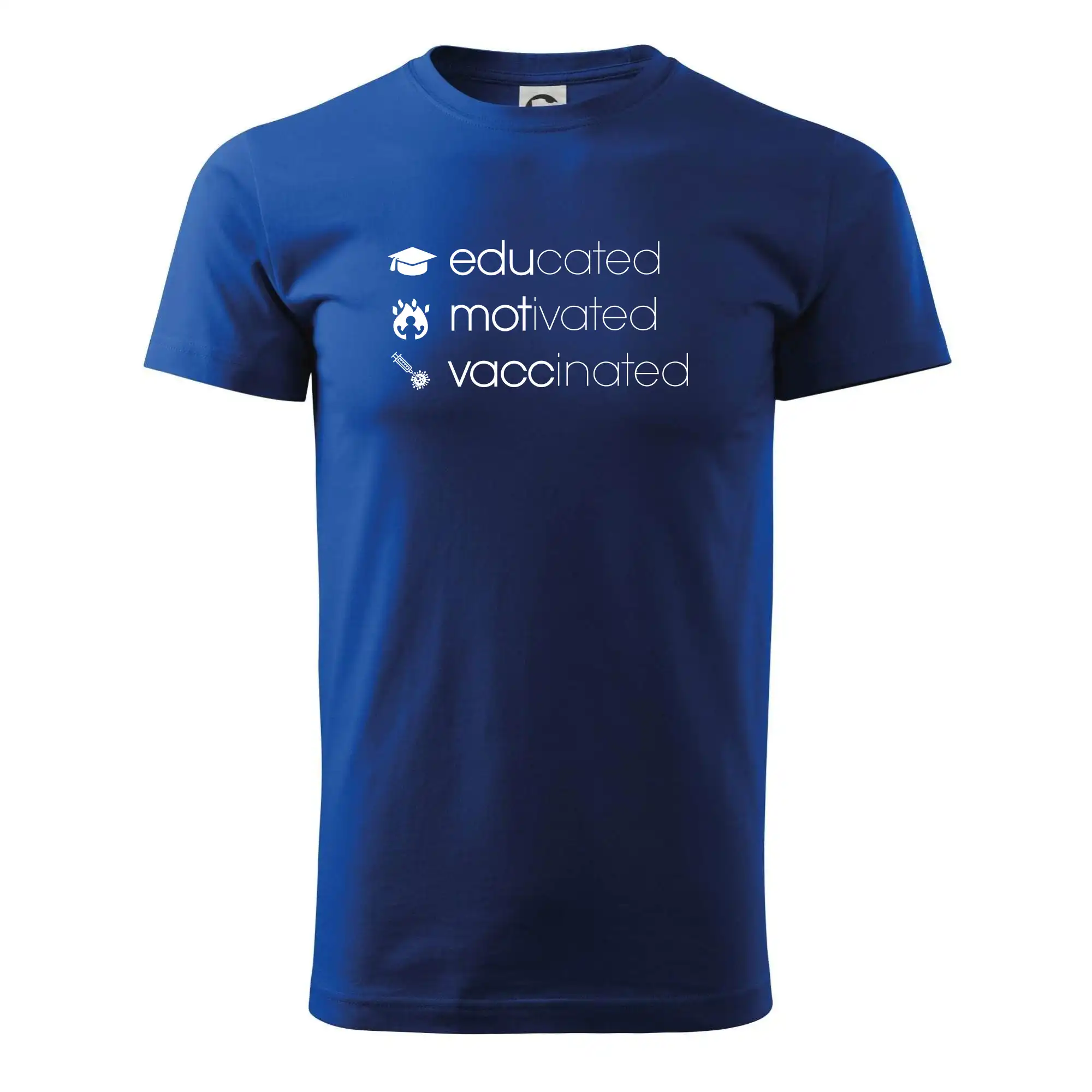 Educated motivated vaccinated