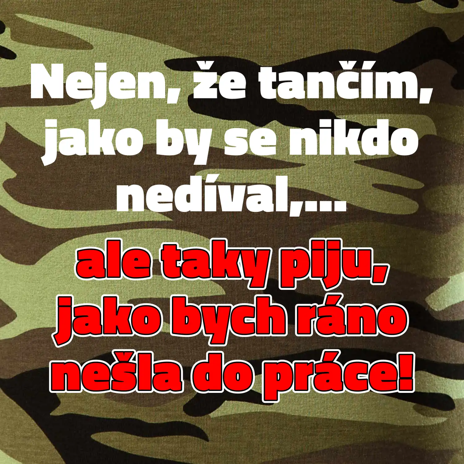 Tančím a piju