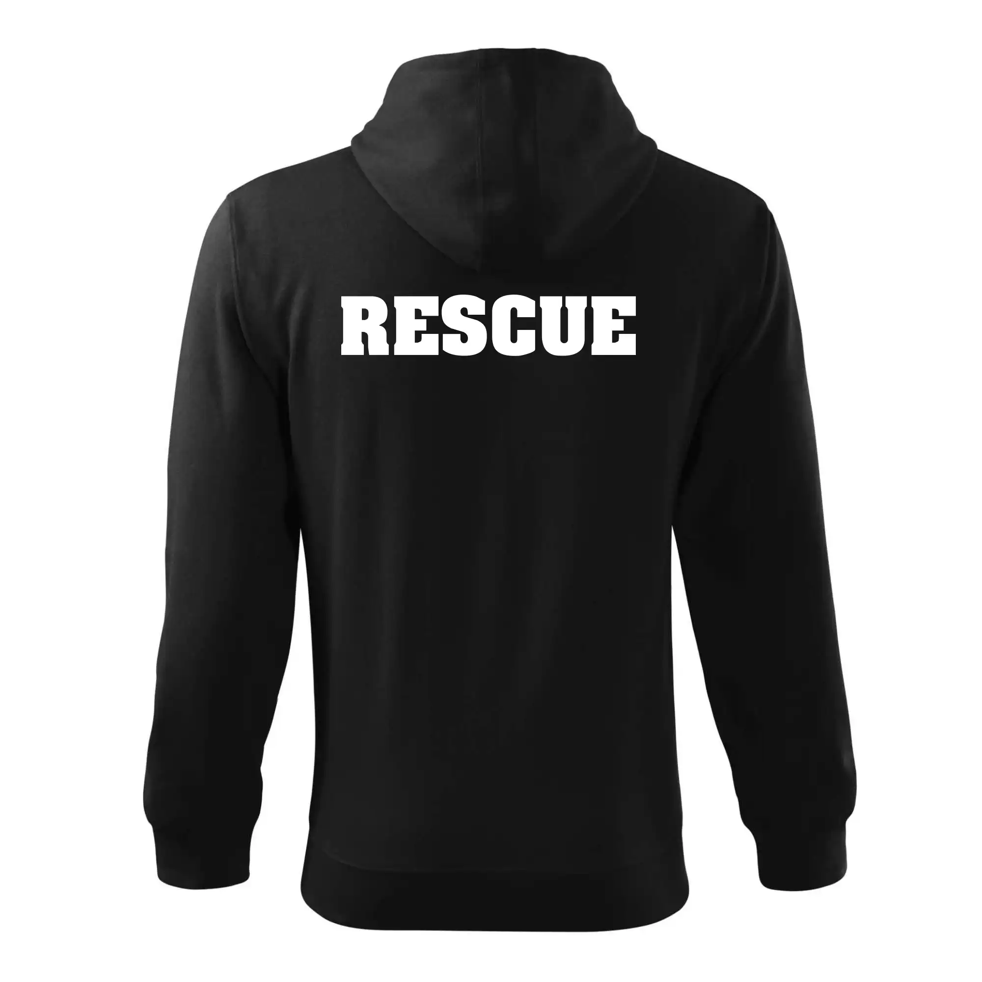 Rescue - Hvězda na prsu +  nápis na zádech